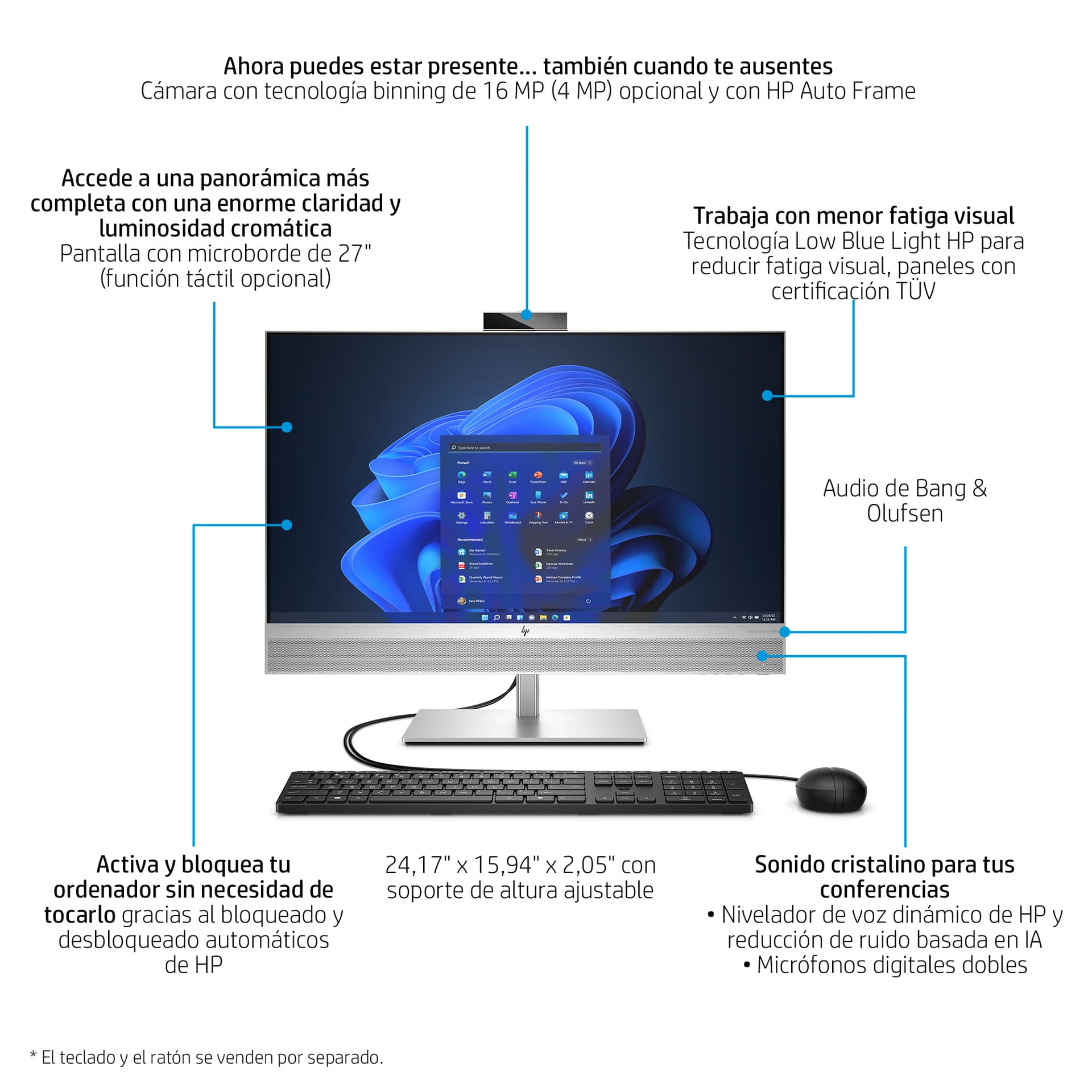 PC Profesional All in One HP EliteOne 870 G9 - imagen 5