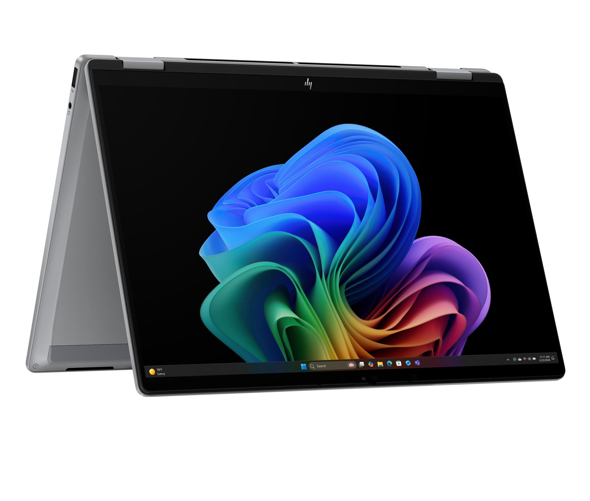 Convertible 2 en 1 - HP OmniBook X 14-fk0002ns Copilot+ PC, 50 TOPS, 14 ", 3K, AMD Ryzen™ AI 7 350, 32GB RAM, 1TB SSD, Radeon™ 860M, W11 H, Plata - imagen 29