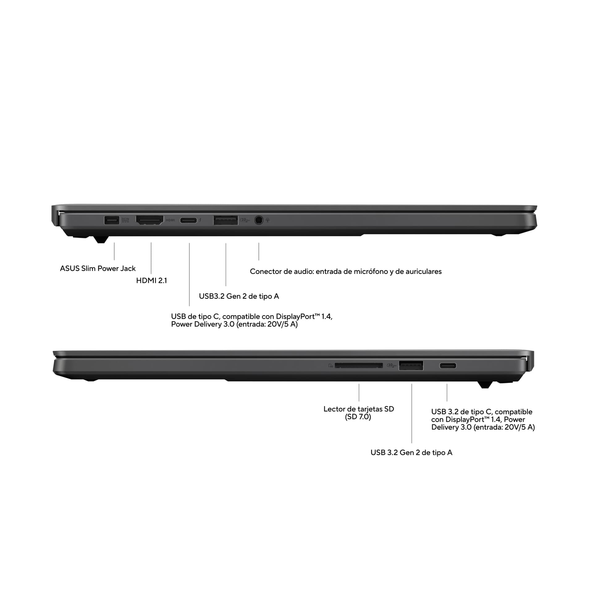 Asus - Portáil Gaming ASUS ROG Zephyrus G16 OLED GU605CX-QR113W, Intel Core Ultra 9-285H, 64GB, 2TB SSD, Nvidia GeForce RTX 5090 24GB, 16', W11. - imagen 6