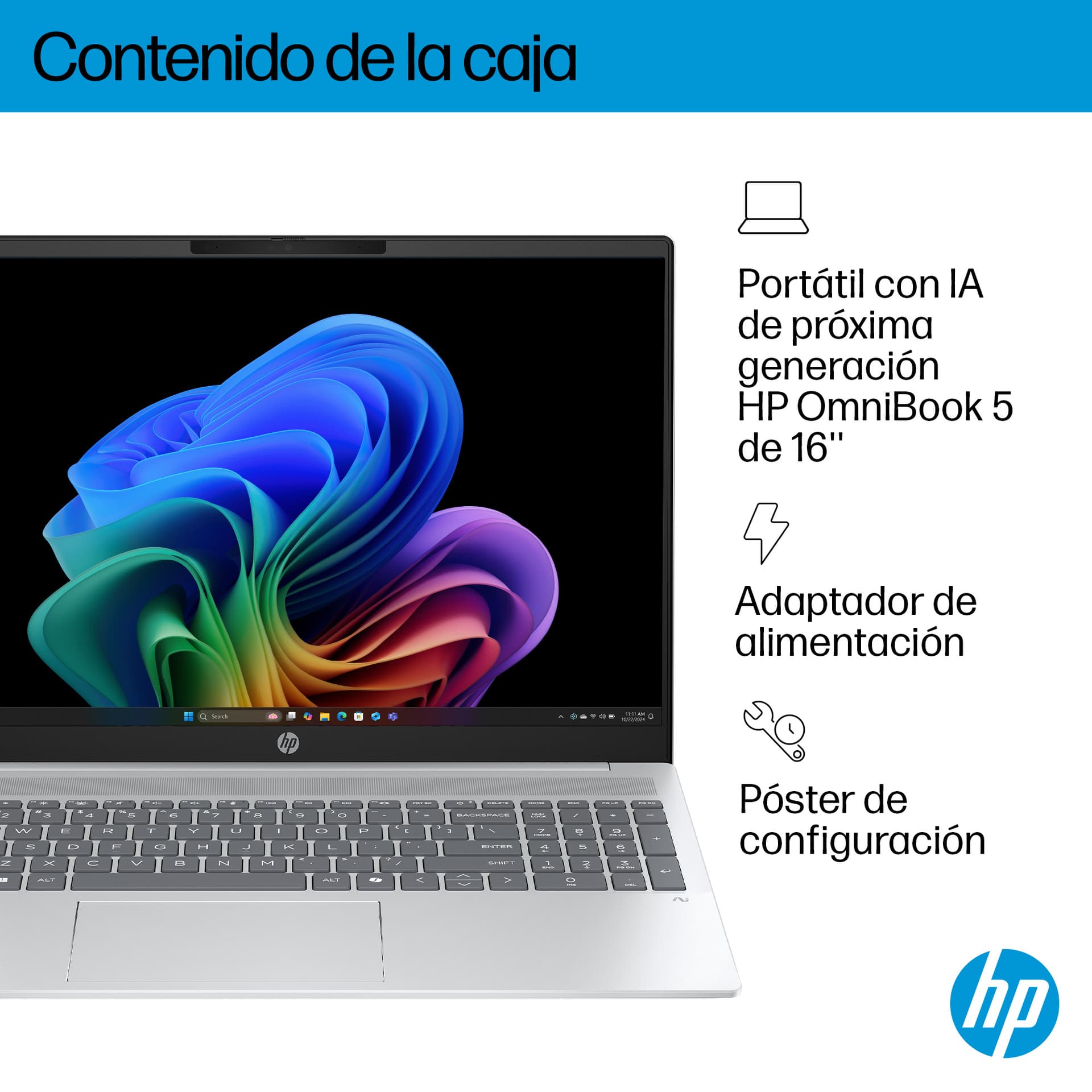 Portátil HP OmniBook 5 16-ag1010ns con 3 años de garantía - Con Inteligencia Artificial - imagen 7