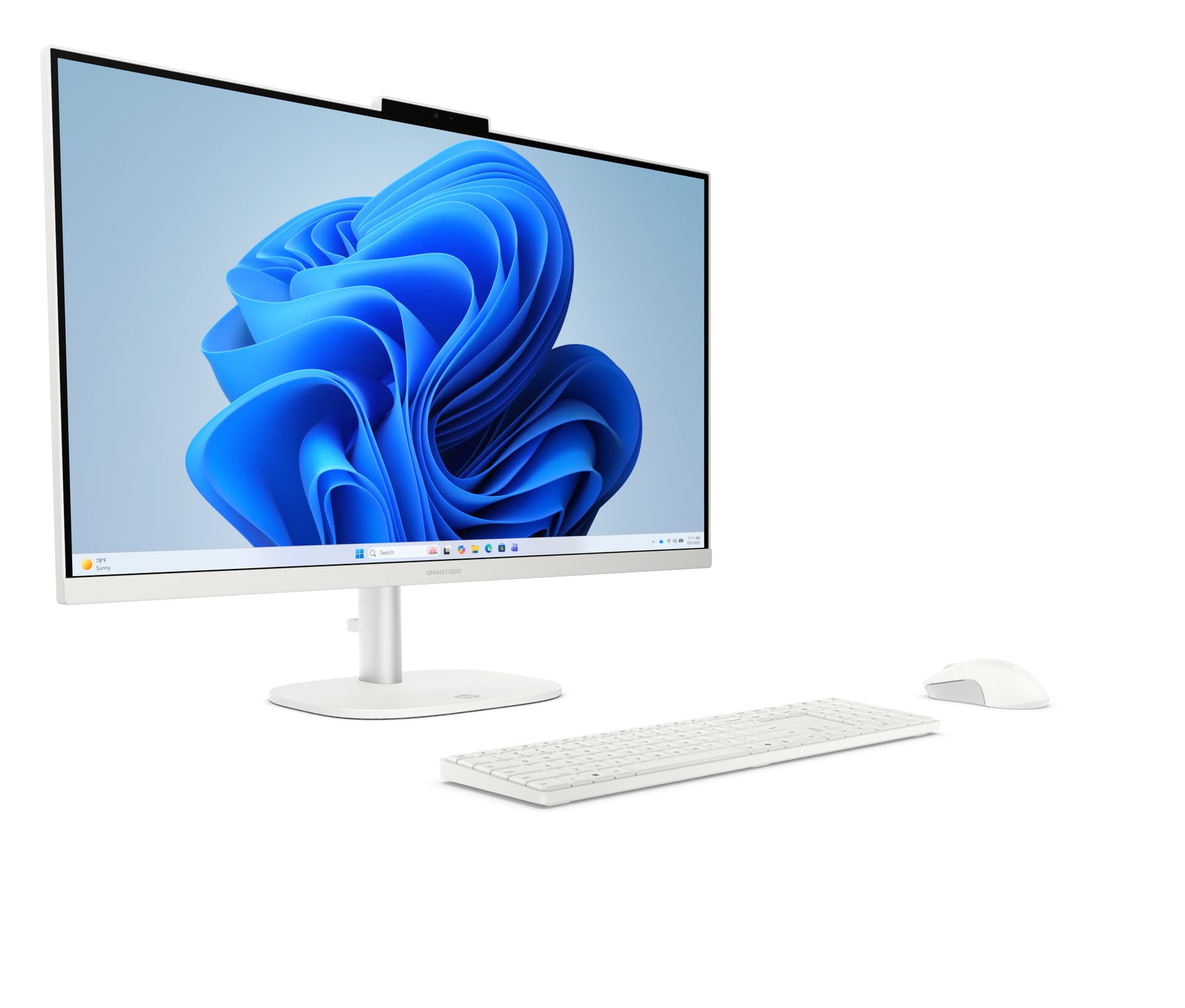 All in one - HP OmniStudio Desktop 27-cu0005ns PC, 27" Full-HD, Intel® Core™ i5-1334U, 16GB RAM, 512 GB SSD, Windows 11 Home, Blanco algodón - imagen 3