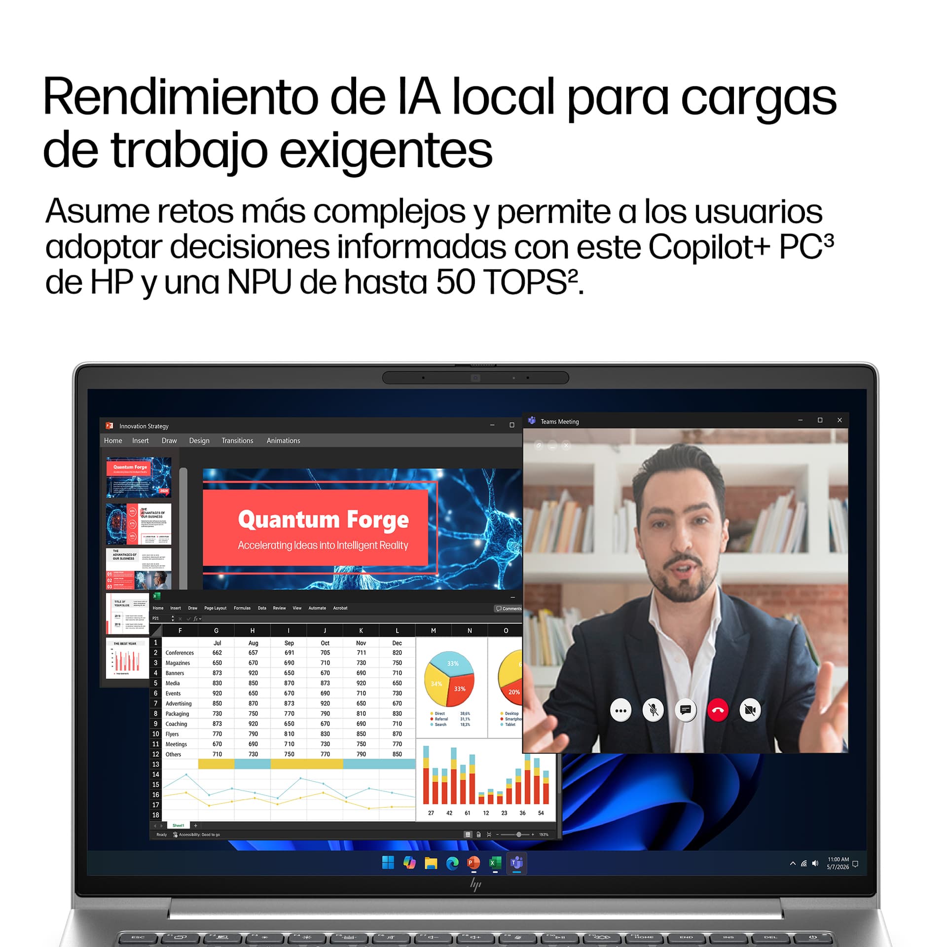 Ordenador portátil con IA de próxima generación HP EliteBook 6 G2a de 14 pulgadas Wolf Pro Security Edition - imagen 12