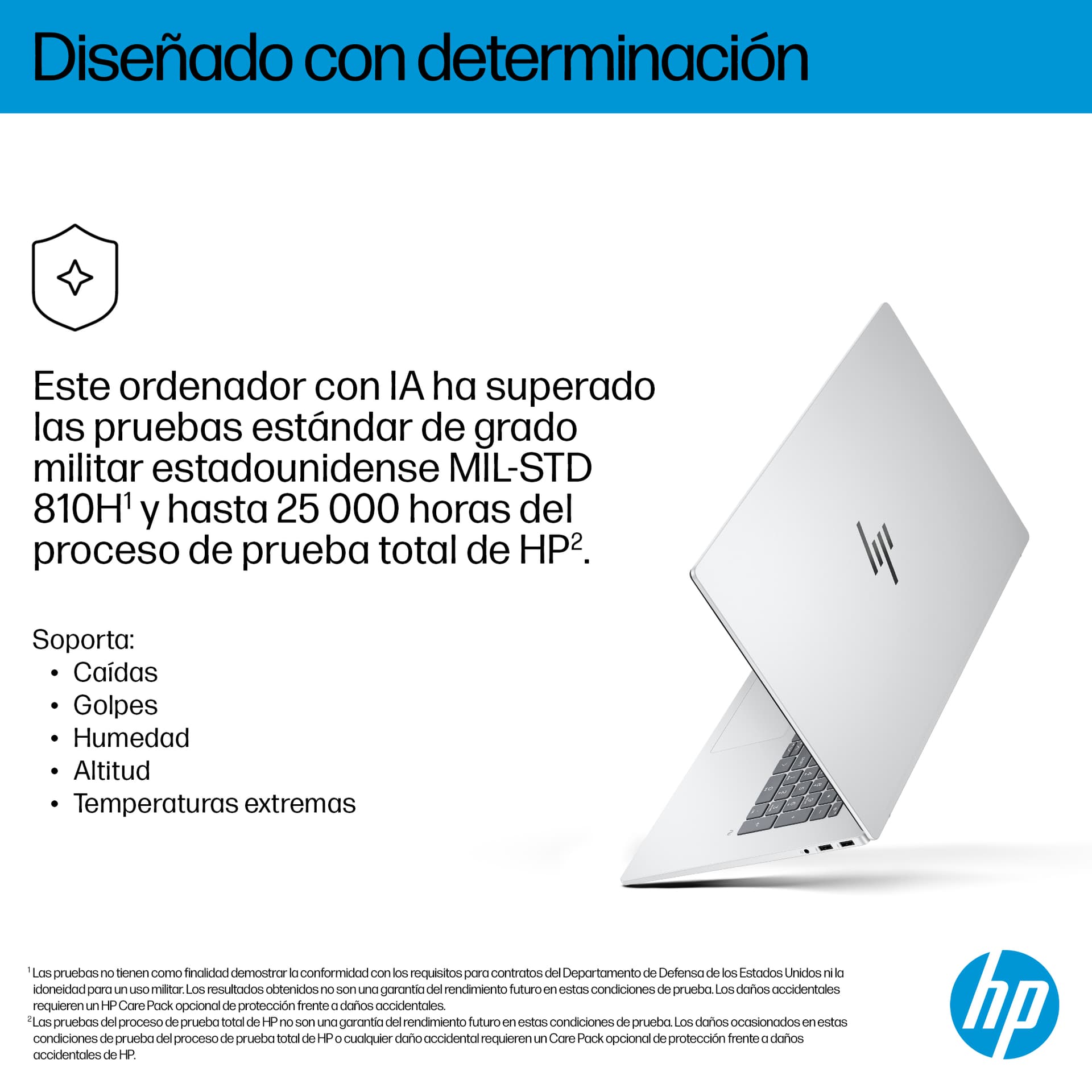Portátil-HP OmniBook 7 NGAI 17-dc0003ns Copilot+ PC, 17,3" FHD, Intel® Core™ Ultra 258V, 32GB RAM, 1TB SSD, GeForce RTX 4050, Windows 11 Home, Plata - imagen 11