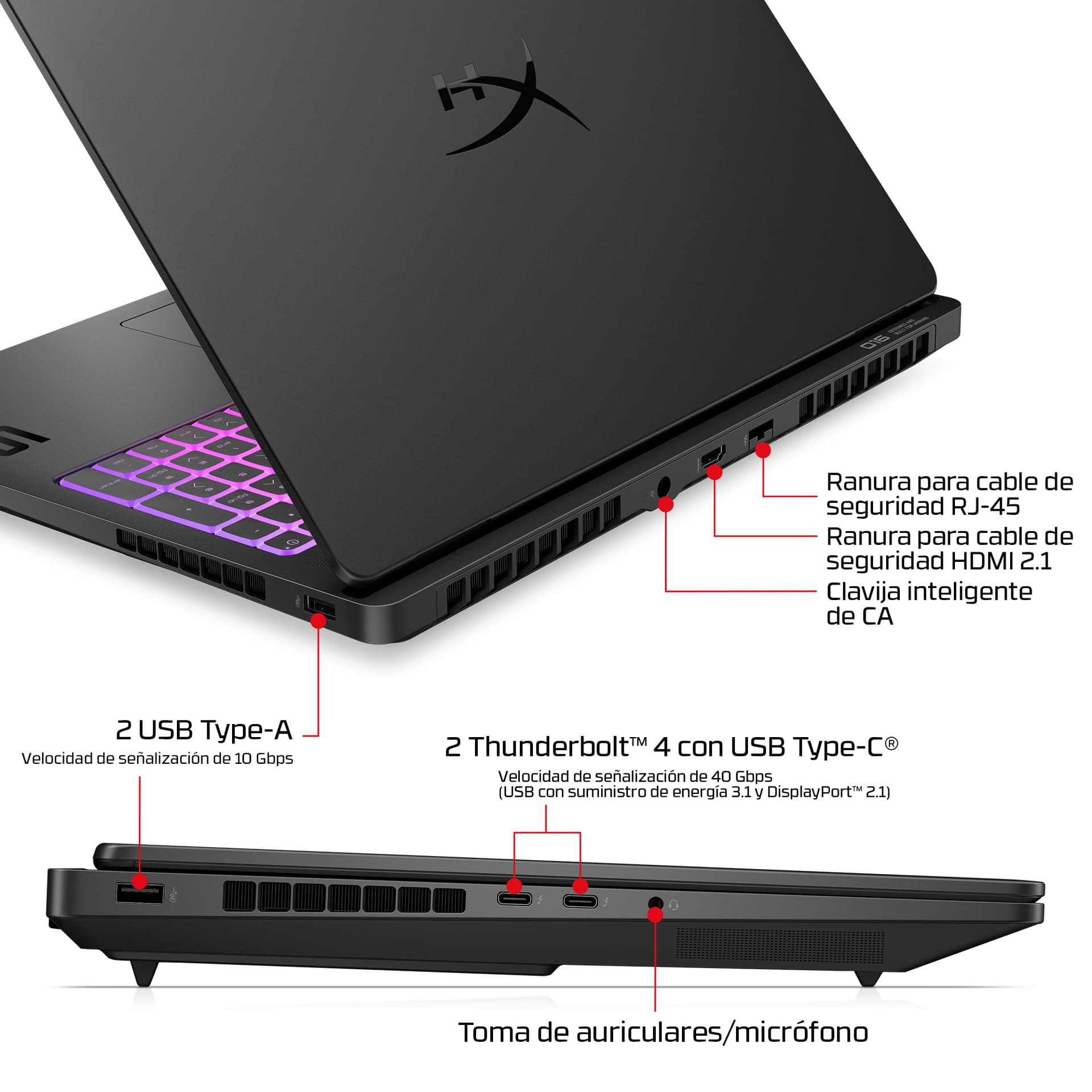 Portátil gaming HyperX OMEN MAX 16-ak1004ns - imagen 5