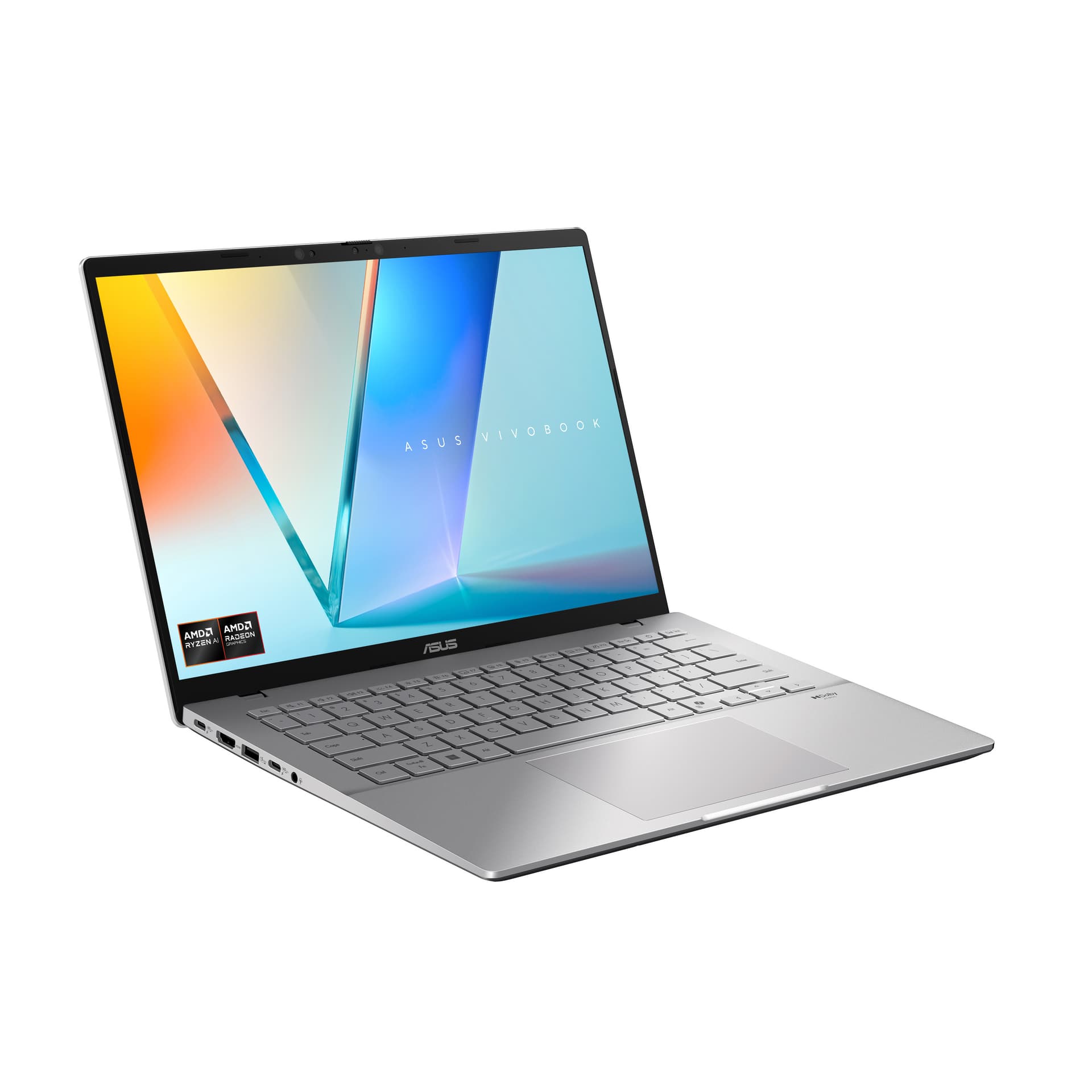 Portátil - ASUS Vivobook S14 OLED M3407GA-SF013W Copilot+ PC, 14 ", AMD Ryzen™ AI 7 445 50 TOPS, 16GB RAM, 512GB SSD, W11 Home, Sin cargador - imagen 3