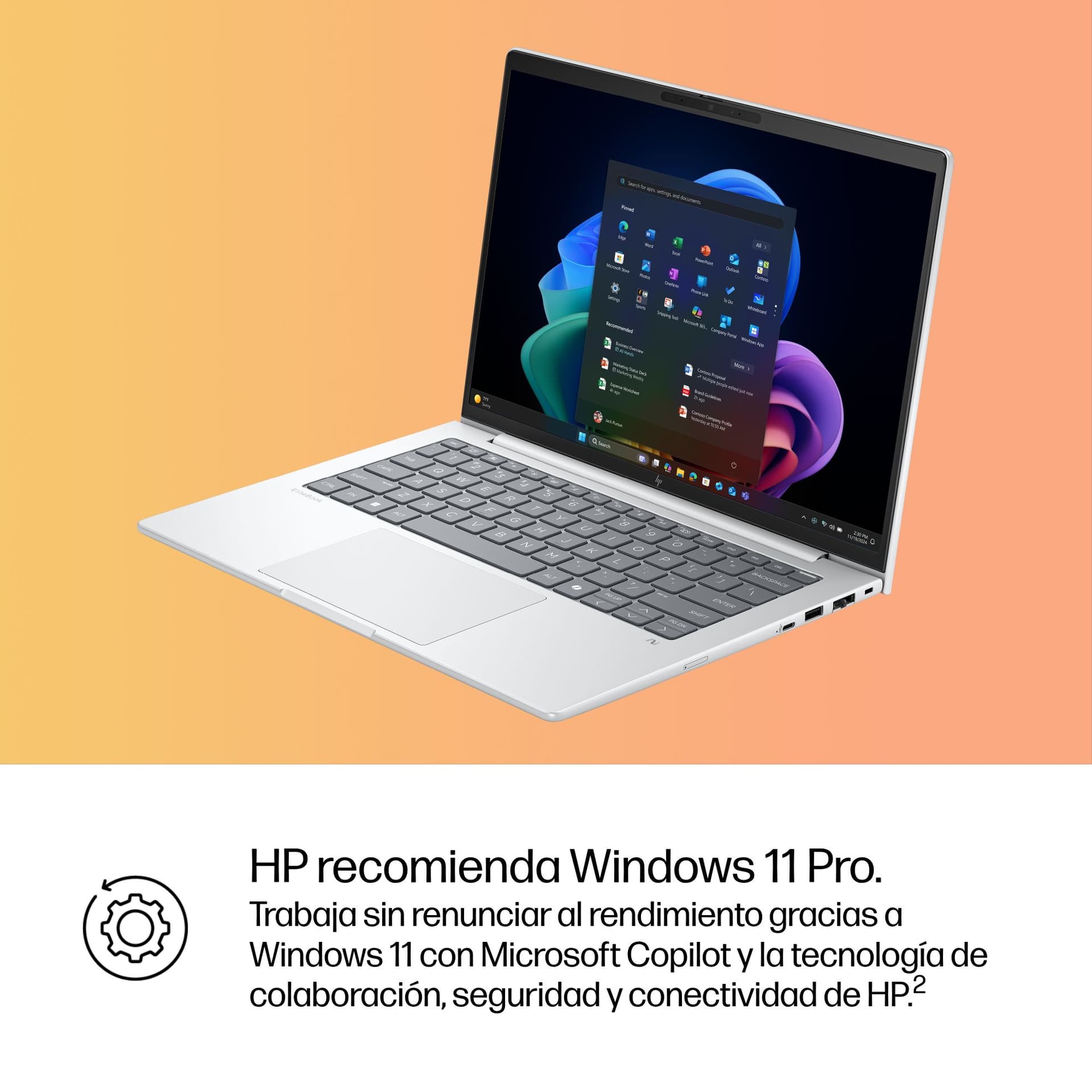 Portátil Profesional HP EliteBook 8 G1i 14" con IA - imagen 15