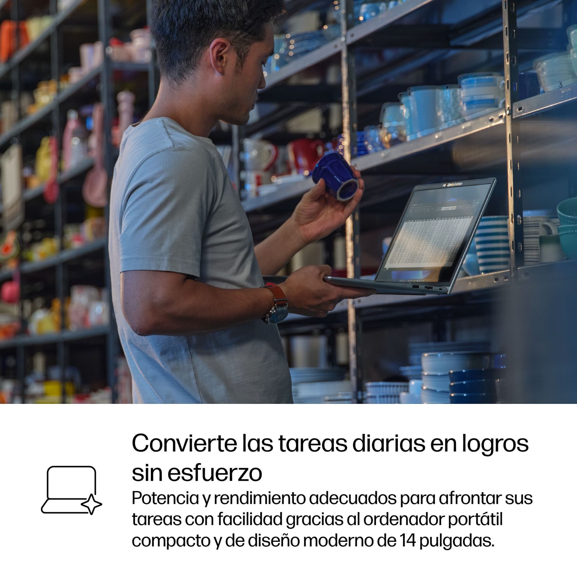 Portátil - HP ProBook 4 G1iR 14" WUXGA, Intel® Core™ 5 120U, 16 GB RAM, 512 SSD, UHD Graphics, Windows 11 Pro, Plateado - imagen 11