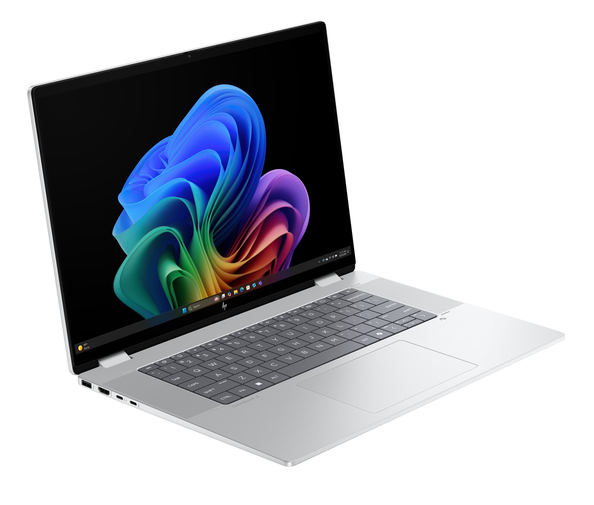 HP - Convertible 2 en 1 HP OmniBook X Flip 16-as0001ns, Copilot+PC, Intel Core Ultra 7 EVO 256V, 16GB, 1TB SSD, 16' OLED, W11. - imagen 3