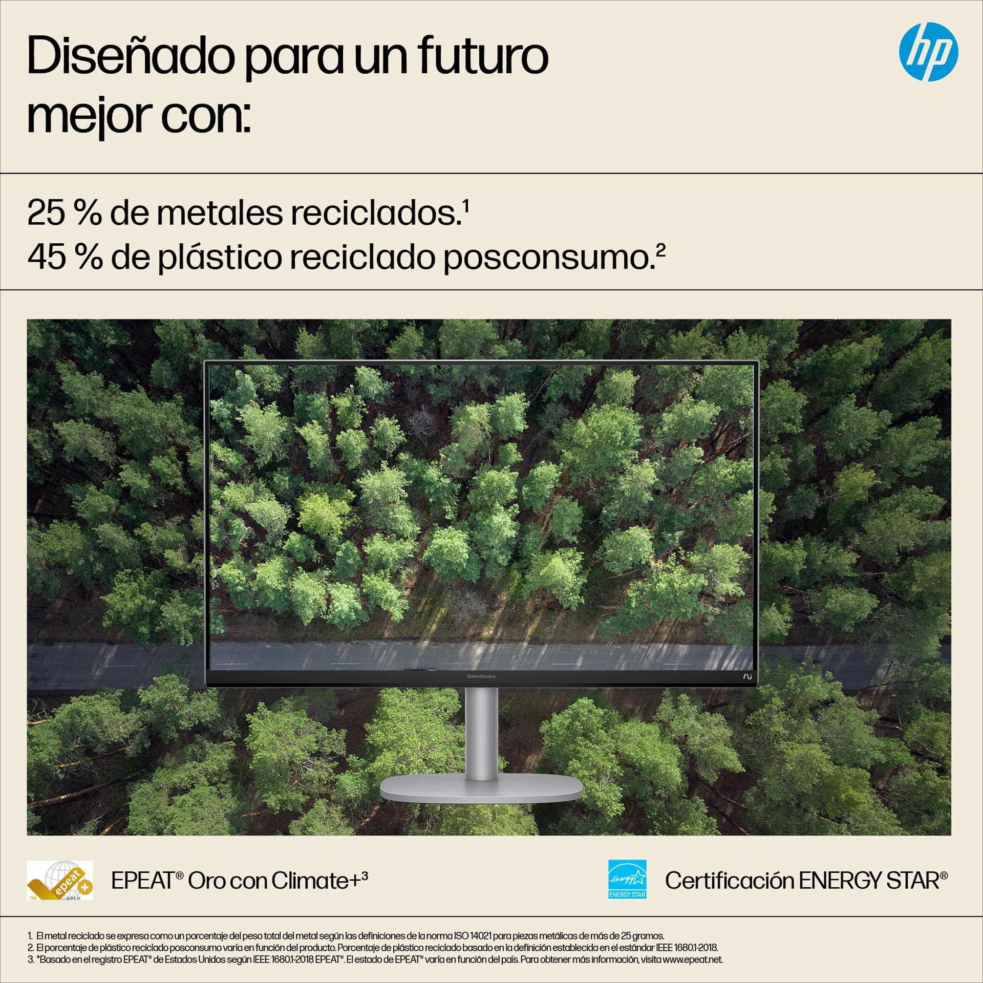 HP - All in One HP OmniStudio X 32-c1005ns, Copilot+PC, Intel Core Ultra 7-258V, 32GB, 1TB SSD, Intel Arc, 31,5', W11. - imagen 10