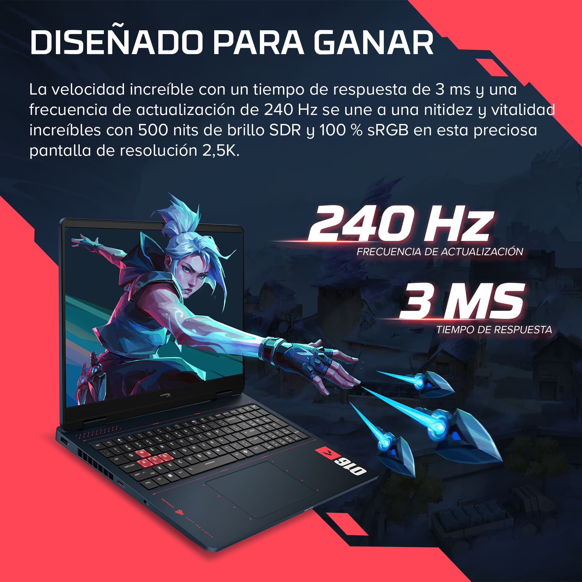 Portátil gaming HyperX OMEN 16-ap1601ns - imagen 8
