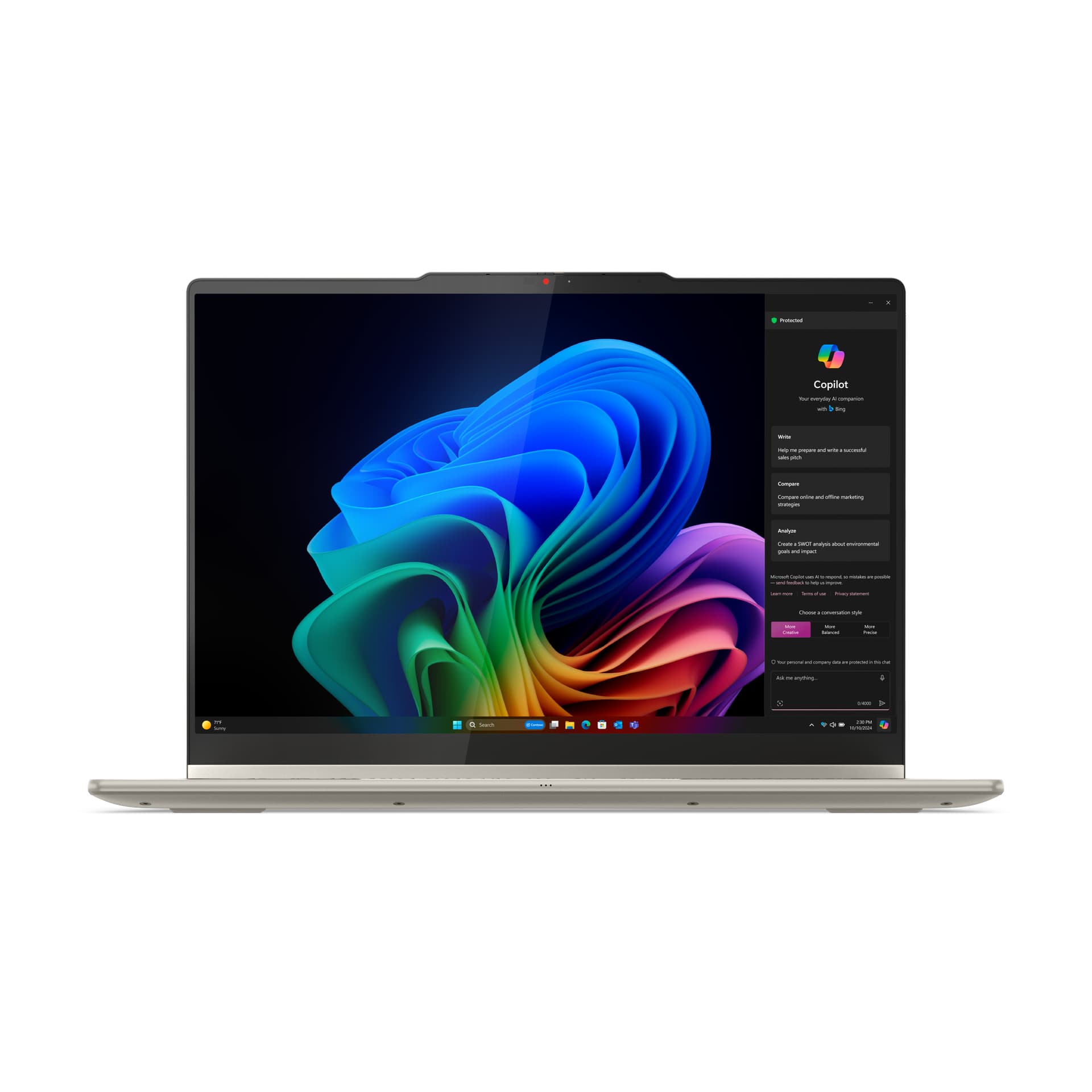 LENOVO - Convertible 2 en 1 Lenovo Yoga 7 14ILL10, Copilot+ PC, Intel Core Ultra 7-258V, 32GB, 1TB SSD, 14' OLED, W11. - imagen 3
