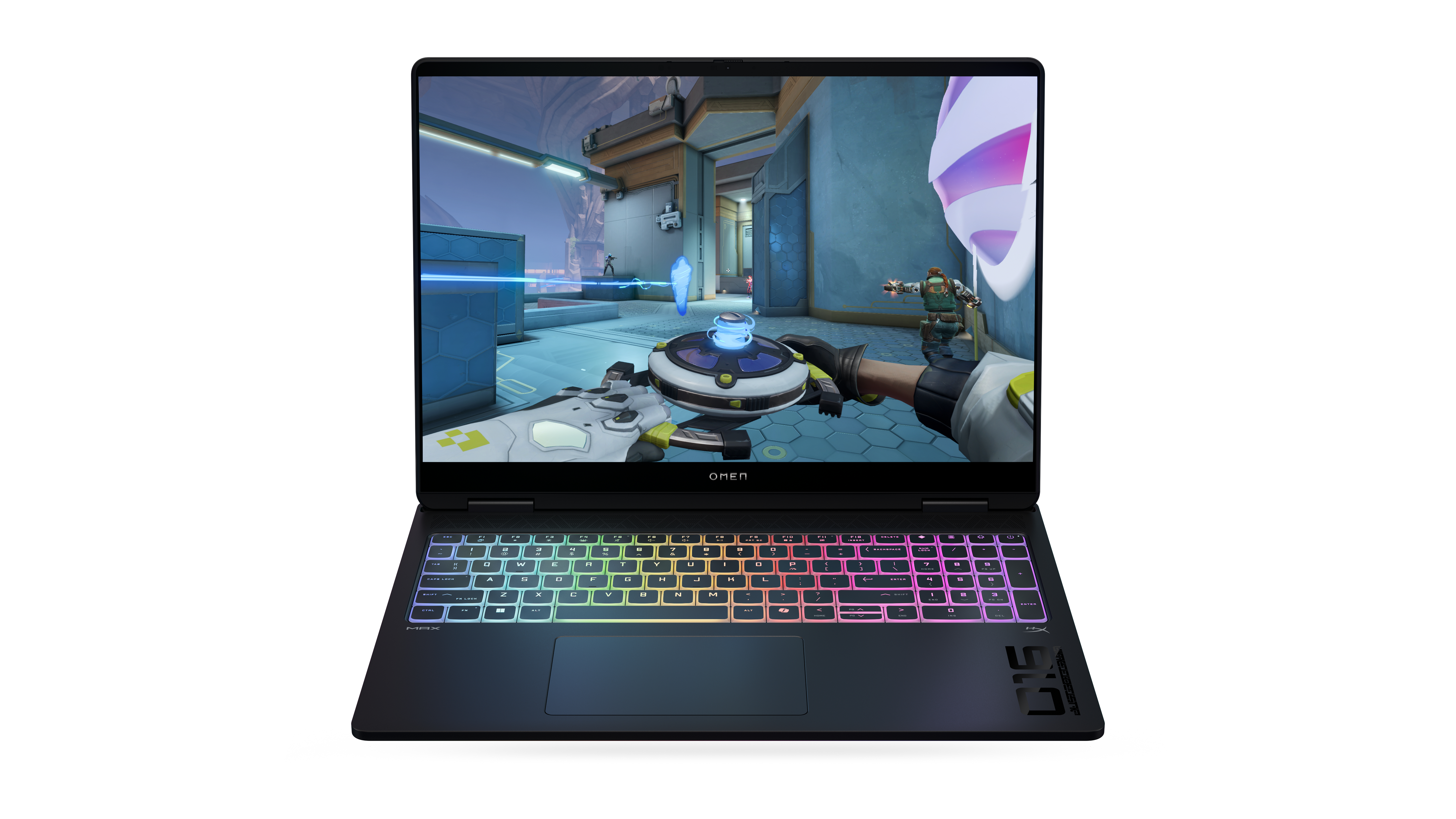 HP - Portátil Gaming OMEN MAX 16-ak0006ns, Copilot+PC, Ryzen AI 9-HX 375, 32GB, 1TB SSD, Nvidia GeForce RTX 5070Ti 12GB, 16", W11. - imagen 2