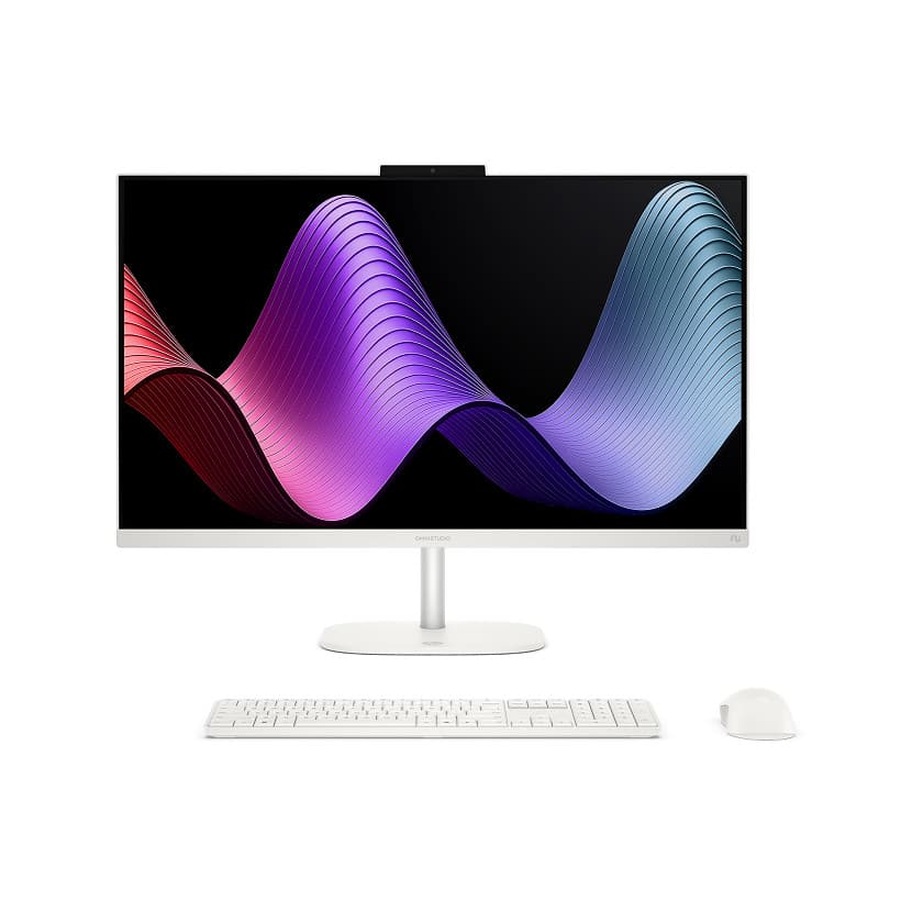 All in one - HP OmniStudio AI 27-cy0001ns Copilot+ PC, 27" Full-HD, Intel® Core™ Ultra 5 325 47 TOPS, 32GB RAM, 1 TB SSD, W11 Home, Blanco - imagen 6