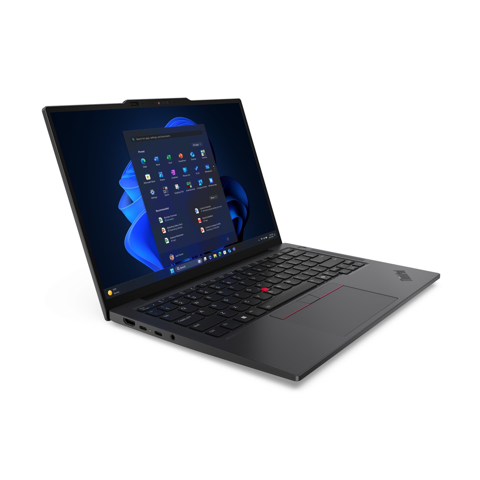 Portátil - Lenovo ThinkPad X13 Gen 6 Profesional, 13.3" WUXGA, Intel® Core™ Ultra 5 225U, 32GB RAM, 512GB SSD, HD Graphics, Windows 11 Pro, Negro - imagen 6