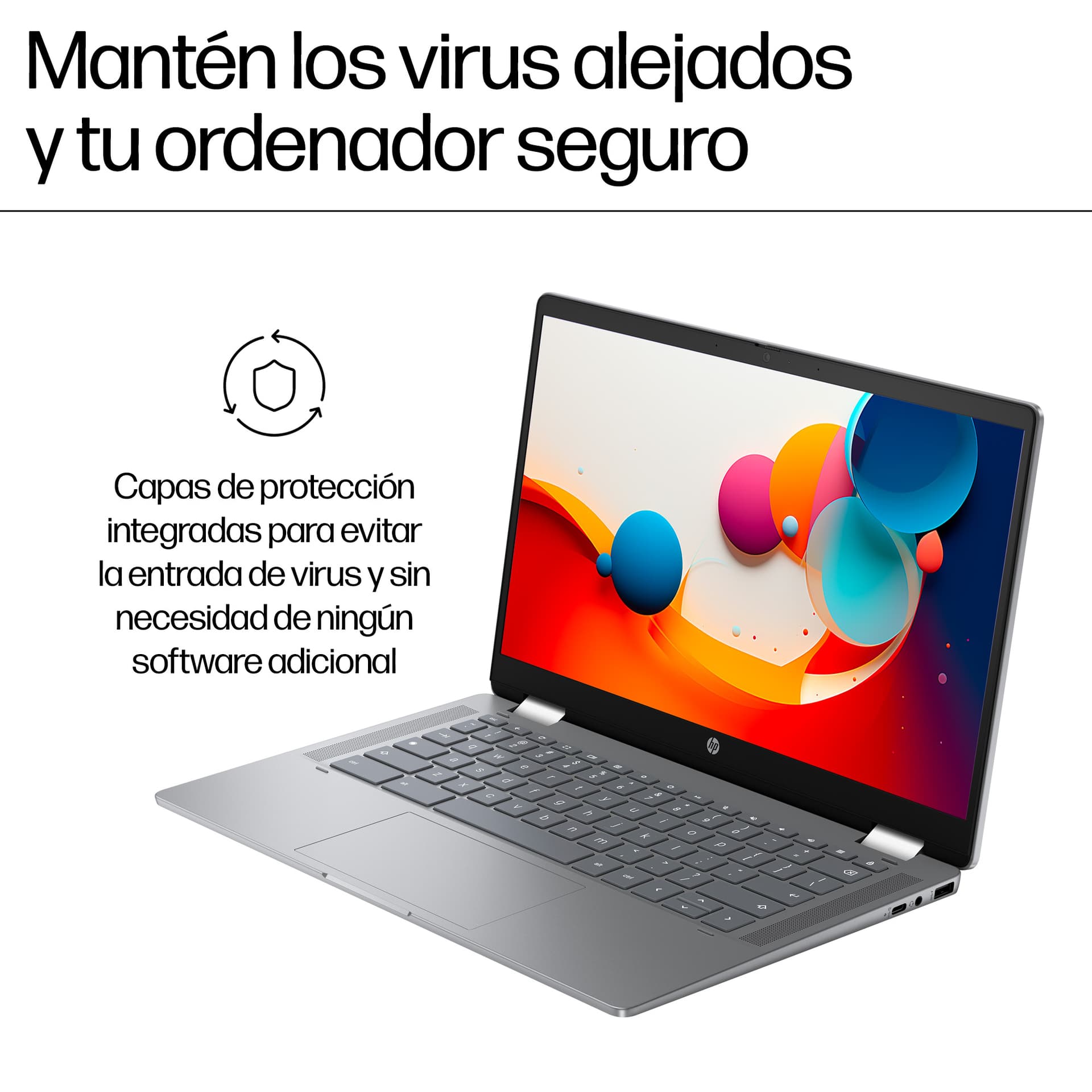 HP - Chromebook convertible 2 en 1 HP Chromebook Plus 14b-cd0000ns x360, i3-N305, 8GB, 256GB UFS, 14', ChromeOS. - imagen 9