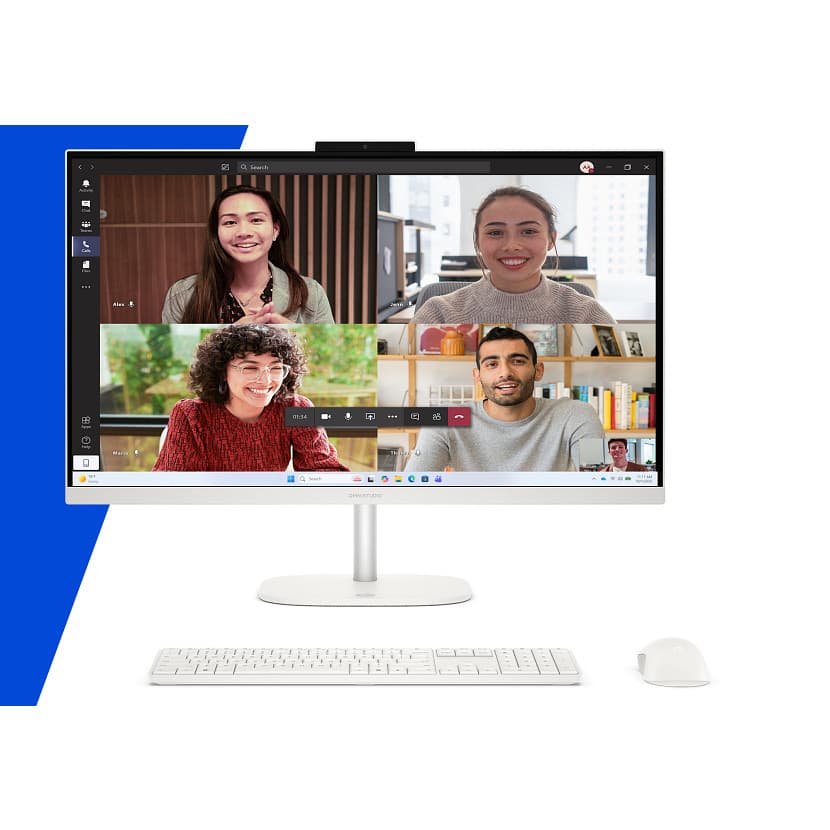 All in one - HP OmniStudio Desktop 27-cu0005ns PC, 27" Full-HD, Intel® Core™ i5-1334U, 16GB RAM, 512 GB SSD, Windows 11 Home, Blanco algodón - imagen 7