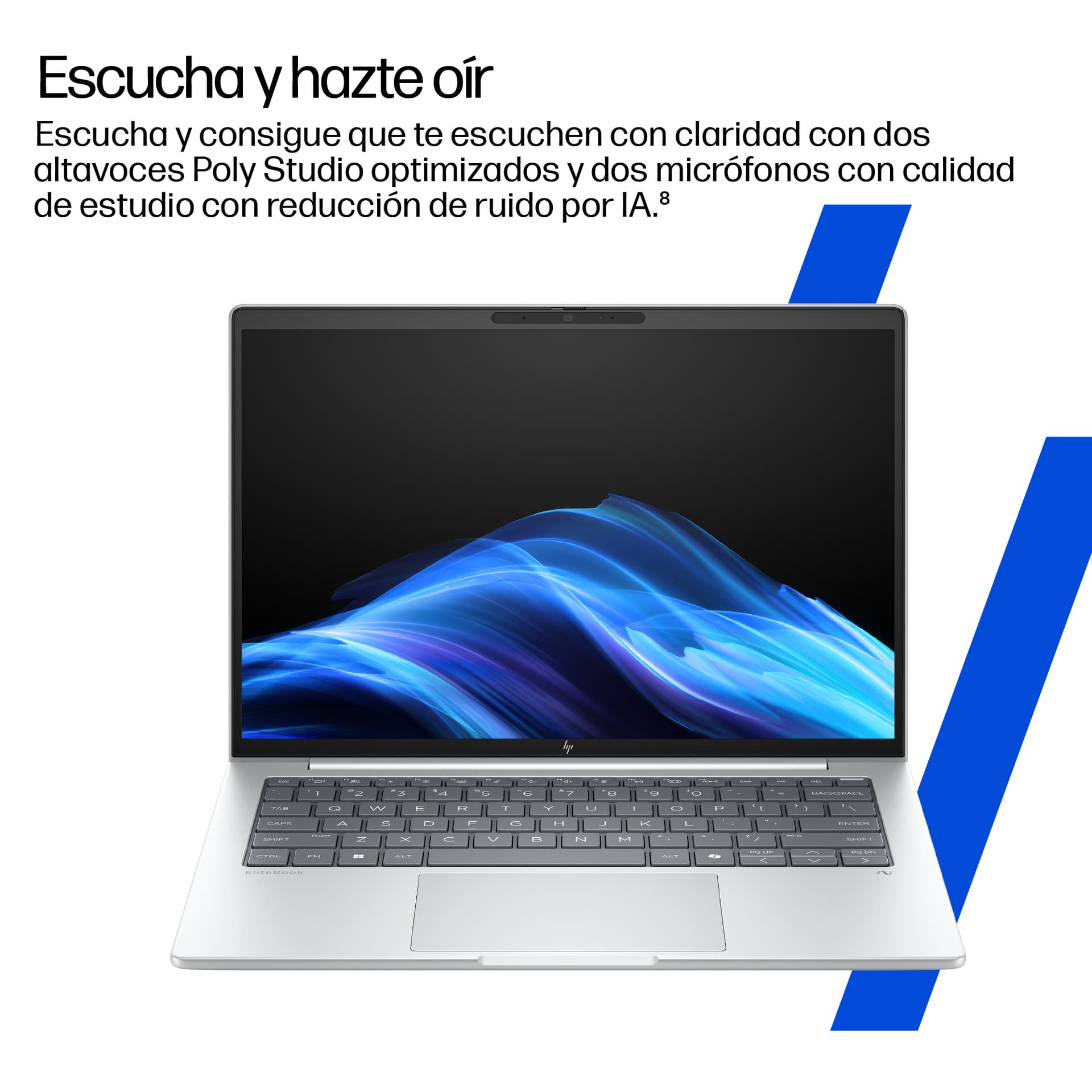 Portátil Profesional HP EliteBook 8 G1a 14" con IA - imagen 11