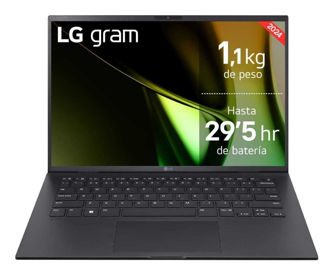 Portátil - LG 14Z90S-G.AD78B, 14" WUXGA, Intel® Evo™ Edition Core™ Ultra 7-155H, 32GB RAM, 1TB SSD, Arc™ 7 A750, Windows 11 Home - imagen 2