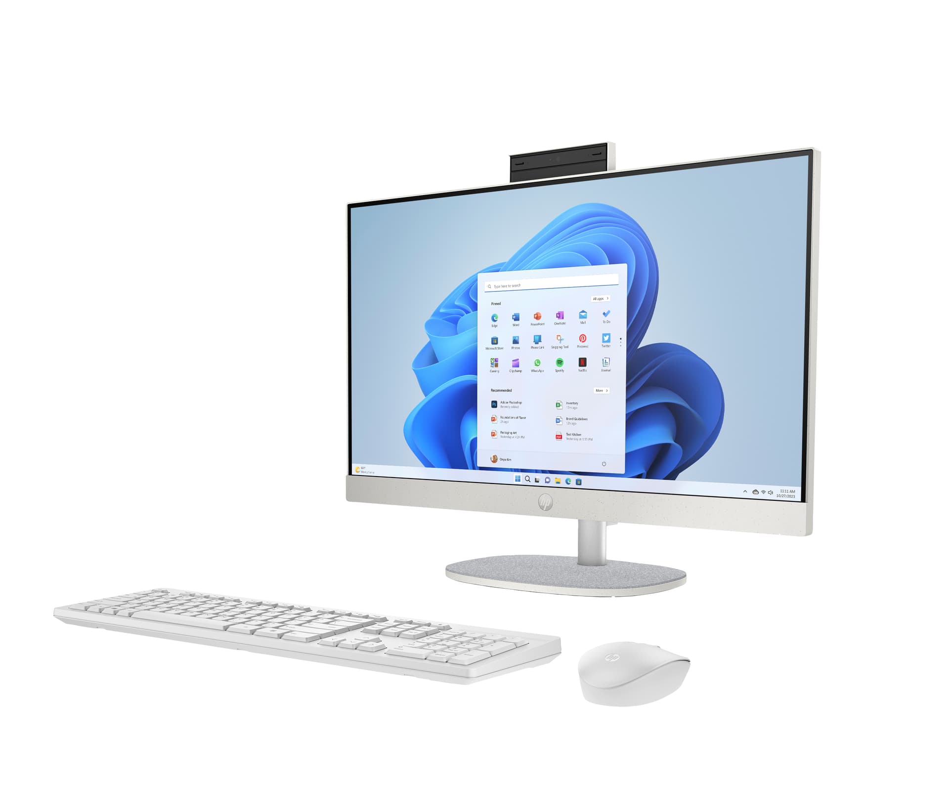 HP - All-in-One HP 24-cr1000ns, Intel Core Ultra 5-125U, 32GB, 1TB SSD, 23,8', W11. - imagen 3