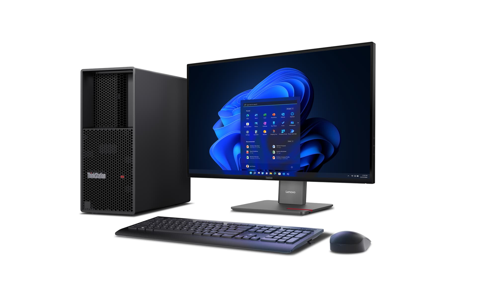 PC sobremesa - Lenovo ThinkStation P3 Tower Gen 2 Profesional, Intel® Core™ Ultra 9 285K, 64GB RAM, 1TB SSD, GeForce RTX™ 4000 Ada, Windows 11 Pro - imagen 11