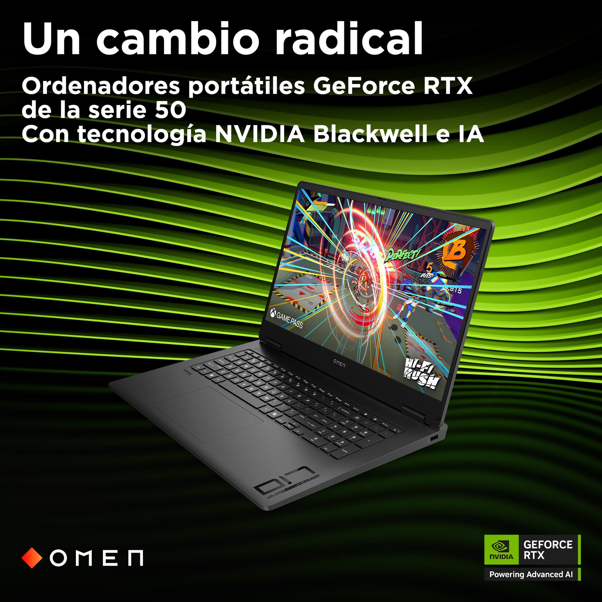 HP - Portátil Gaming HP OMEN 17-db1005ns, Copilot+PC, Ryzen AI 7-350, 32GB, 1TB SSD, Nvidia GeForce RTX 5060 8GB, 17,3', W11. - imagen 10