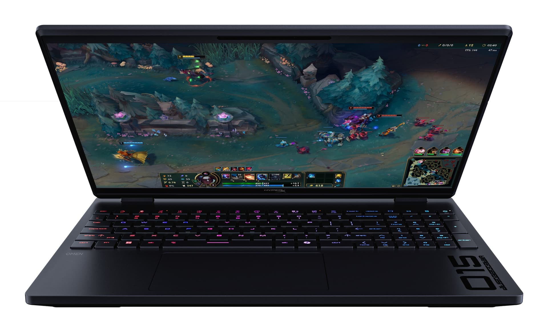 Portátil gaming - HP HyperX OMEN 15-ga0007ns, 15.3" 2K, Intel® Core™ i5-14500HX , 16 GB RAM, 1 TB SSD, GeForce RTX™ 5050, Sin sistema operativo - imagen 4