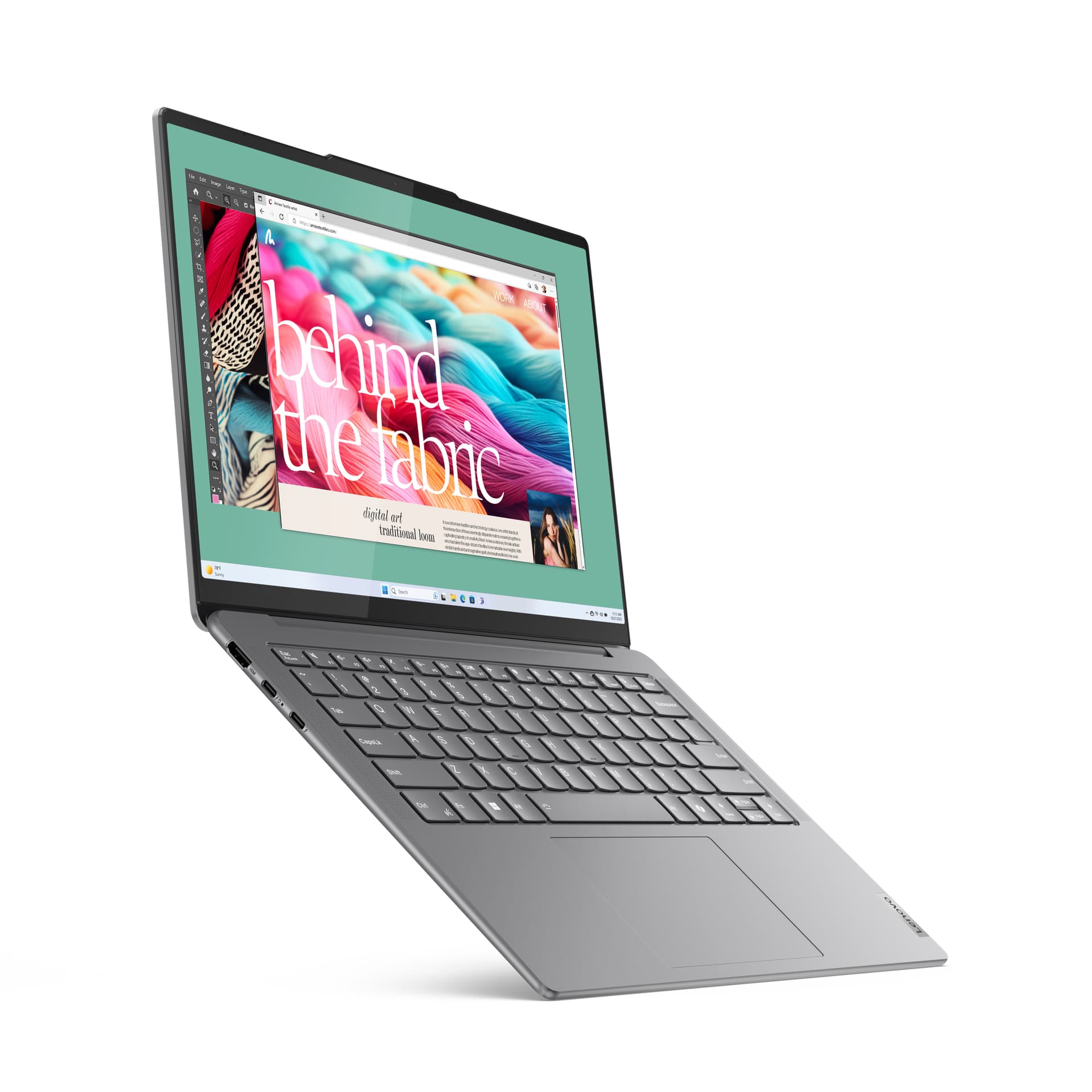 LENOVO - Portátil Lenovo Yoga Slim 7 14IMH9, Intel Core Ultra 7-155H, 32GB, 1TB SSD, 14' OLED, W11. - imagen 15