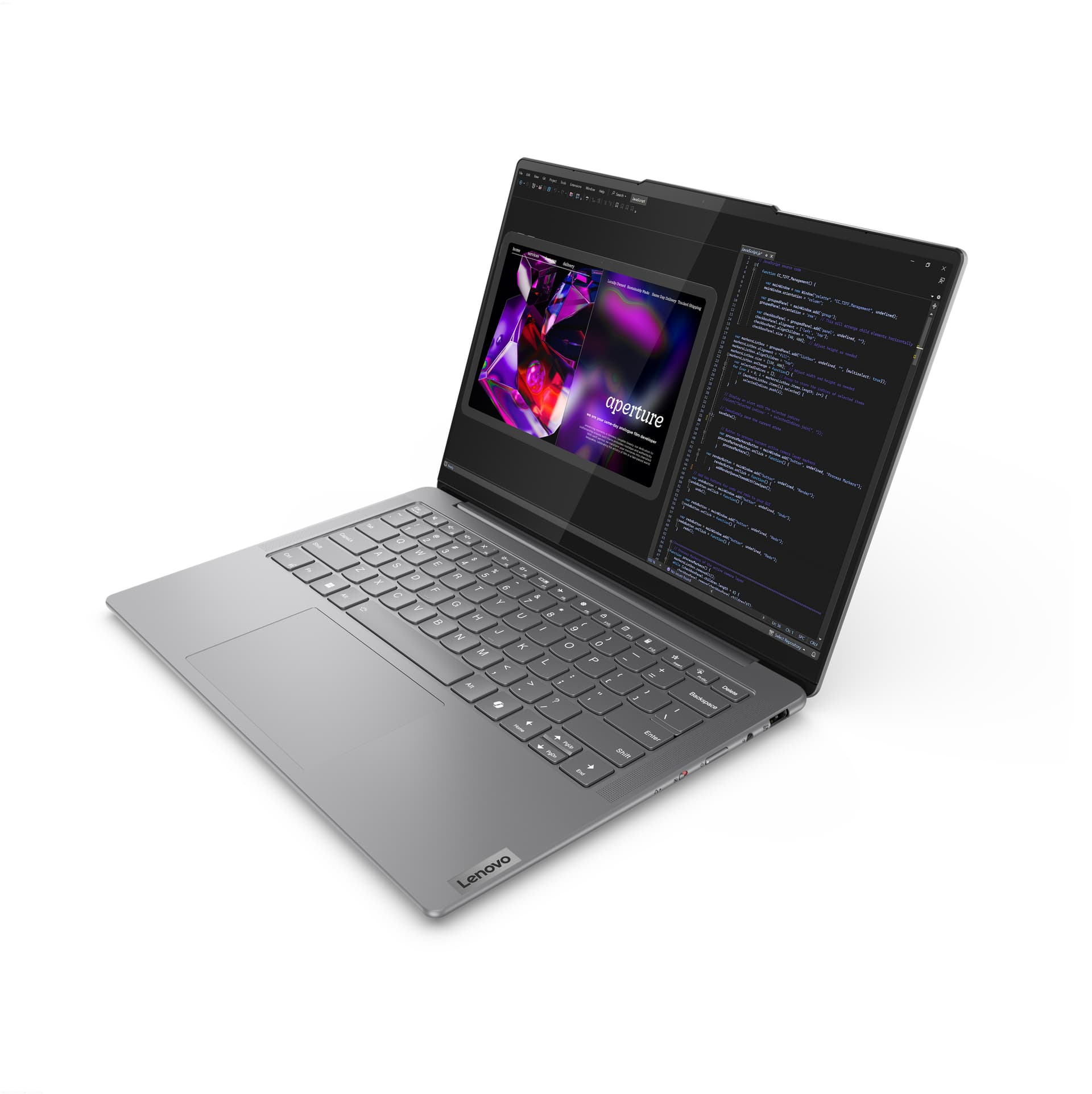 LENOVO - Portátil Lenovo Yoga Slim 7 14IMH9, Intel Core Ultra 7-155H, 32GB, 1TB SSD, 14' OLED, W11. - imagen 14