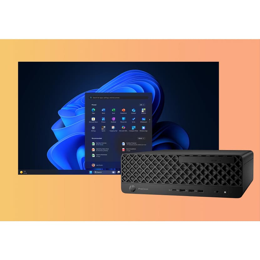 PC sobremesa - HP ProDesk 4 SFF G1i Profesional, Intel® Core™ Ultra 5 235, 16 GB RAM, 512 SSD, HD Graphics, Windows 11 Pro, Negro Jack - imagen 17