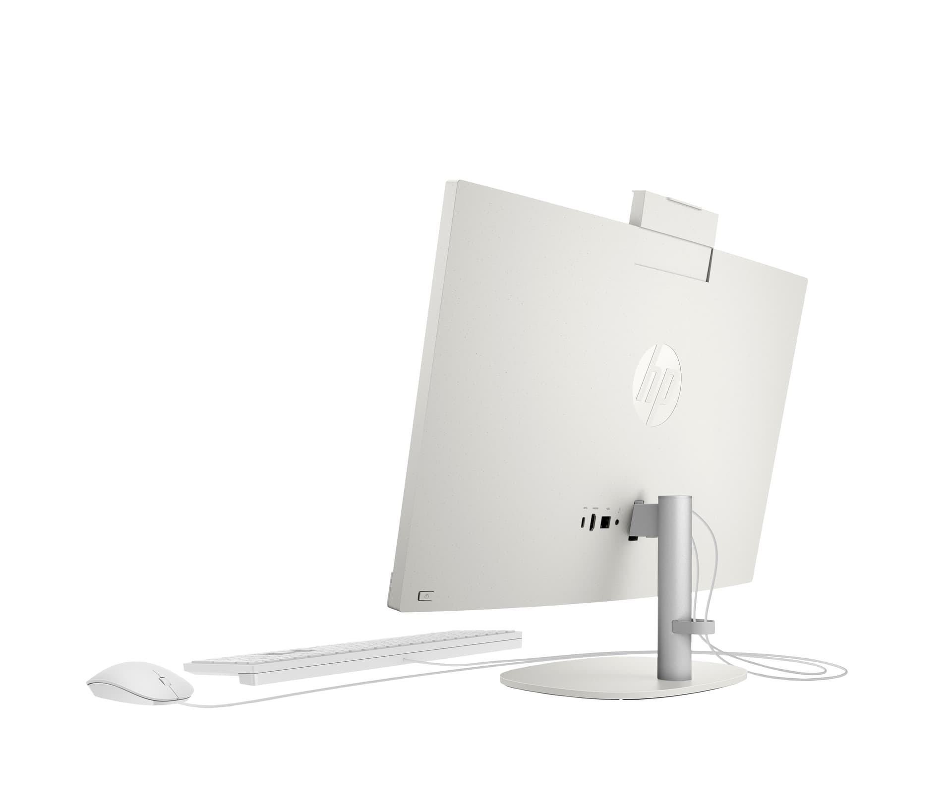 All in One - HP 24-cr0161ns 23,8" Full HD, AMD Ryzen™ 5 7520U, 16 GB RAM, 512 SSD, Gráficos Radeon™ 610M, Sin Sistema Operativo, Blanco - imagen 4