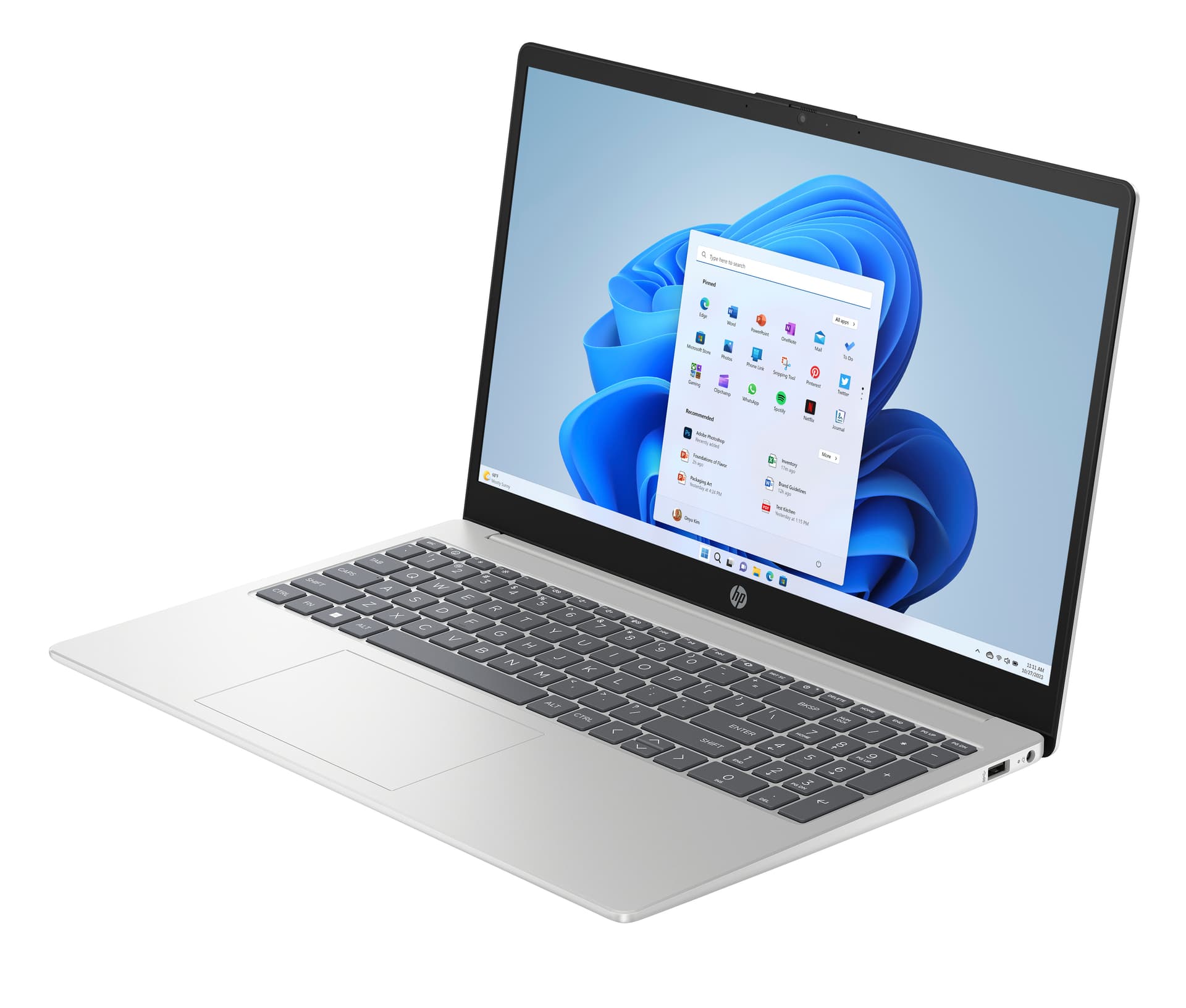 HP - Portátil HP 15-fc0154ns, Ryzen 5-7520U, 16GB, 512GB SSD, 15,6', W11. - imagen 7