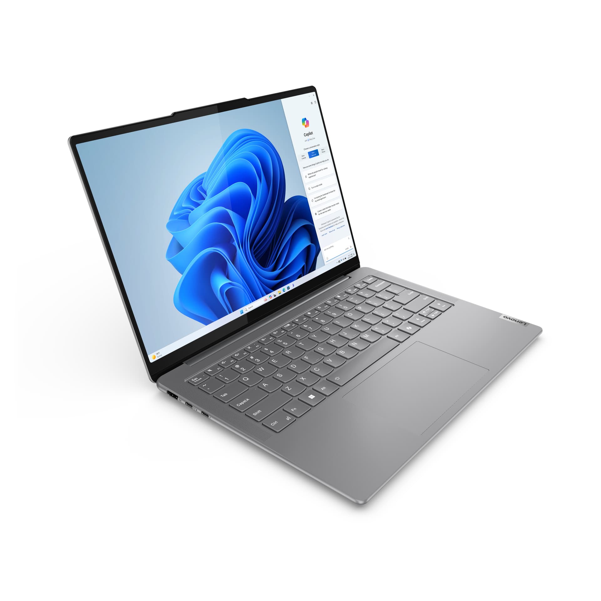 LENOVO - Portátil Lenovo Yoga Slim 7 14IMH9, Intel Core Ultra 7-155H, 32GB, 1TB SSD, 14' OLED, W11. - imagen 13