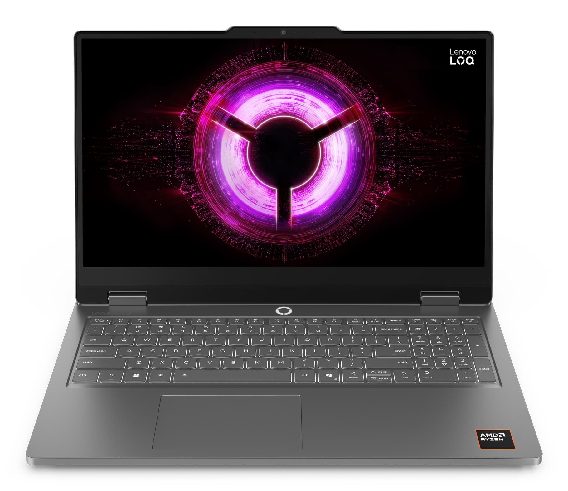 Portátil gaming - Lenovo LOQ Essential 15ARP11, 15.6" Full-HD, AMD Ryzen™ 7 170, 16GB RAM, 512GB SSD, GeForce RTX™ 5050, Sin sistema operativo, Gris - imagen 2