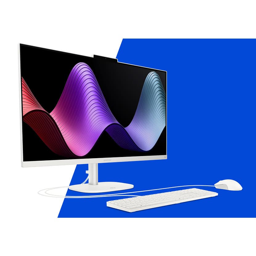 All in one - HP OmniStudio Next Gen AI 27-cw0006ns Copilot+ PC, 27" FullHD, AMD Ryzen™ 5 430 50 TOPS, 32GB RAM, 1TB SSD, W11 Home, Blanco algodón - imagen 7