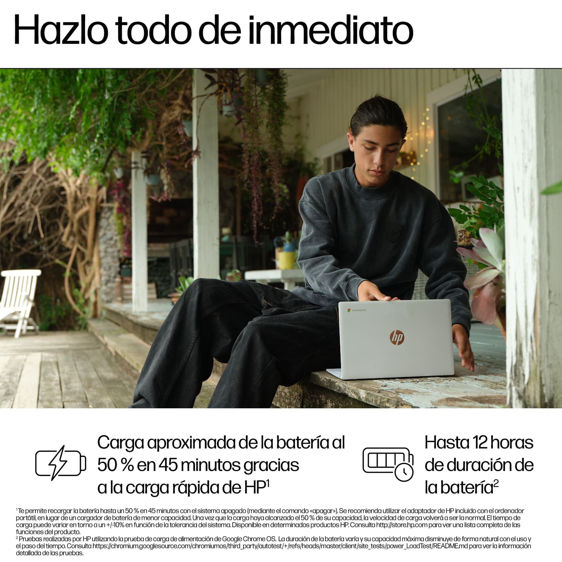HP - Chromebook HP Chromebook Plus 14a-nf0000ns, i3-N305, 8GB, 256GB UFS, 14', ChromeOS. - imagen 8