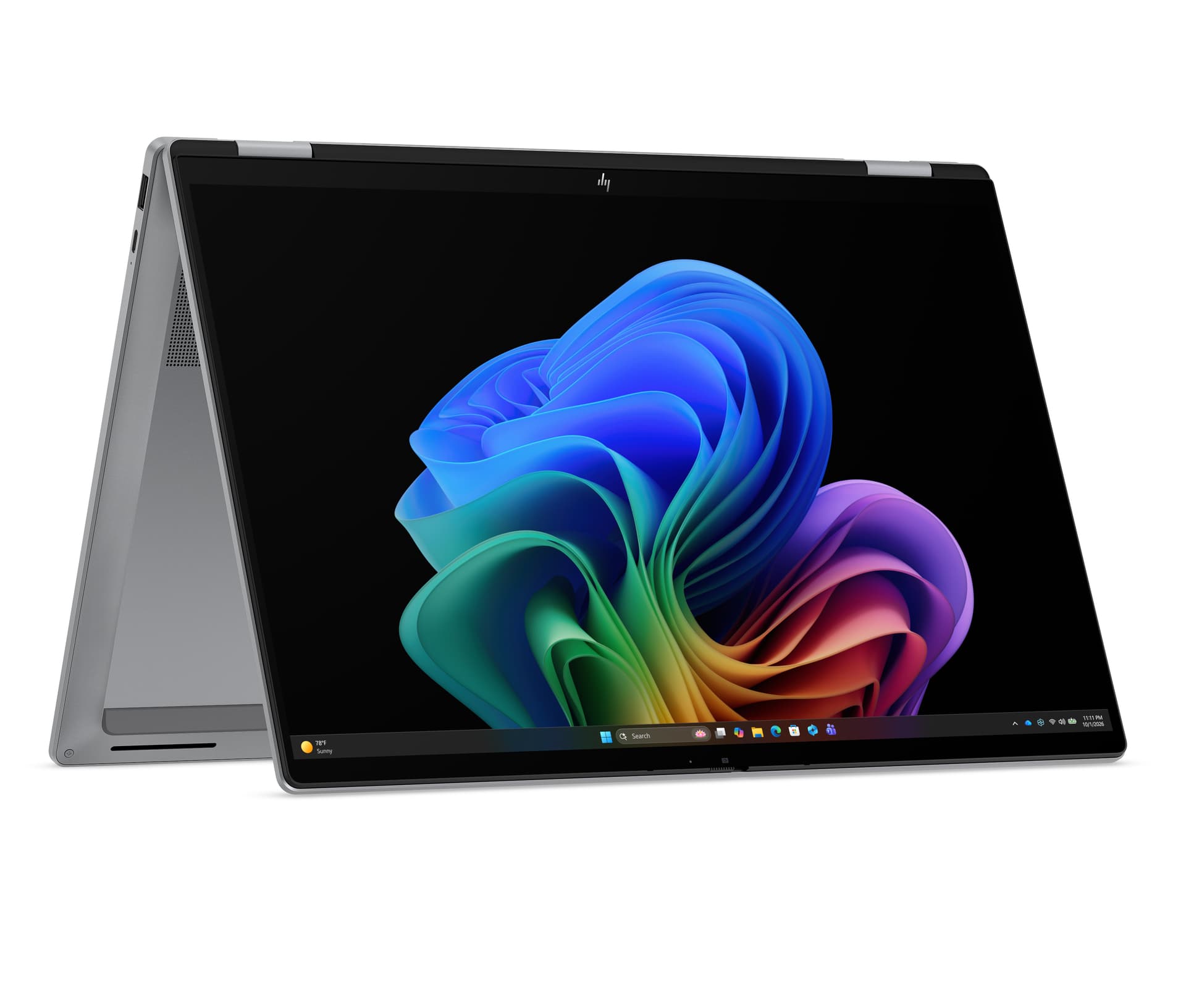 Convertible 2 en 1 - HP OmniBook X Flip 16-cc0000ns, Copilot+PC, 50 TOPS, AMD Ryzen™ AI 7 450, 32 GB RAM, 1TB SSD, Windows 11 Home, Meteor silver - imagen 10
