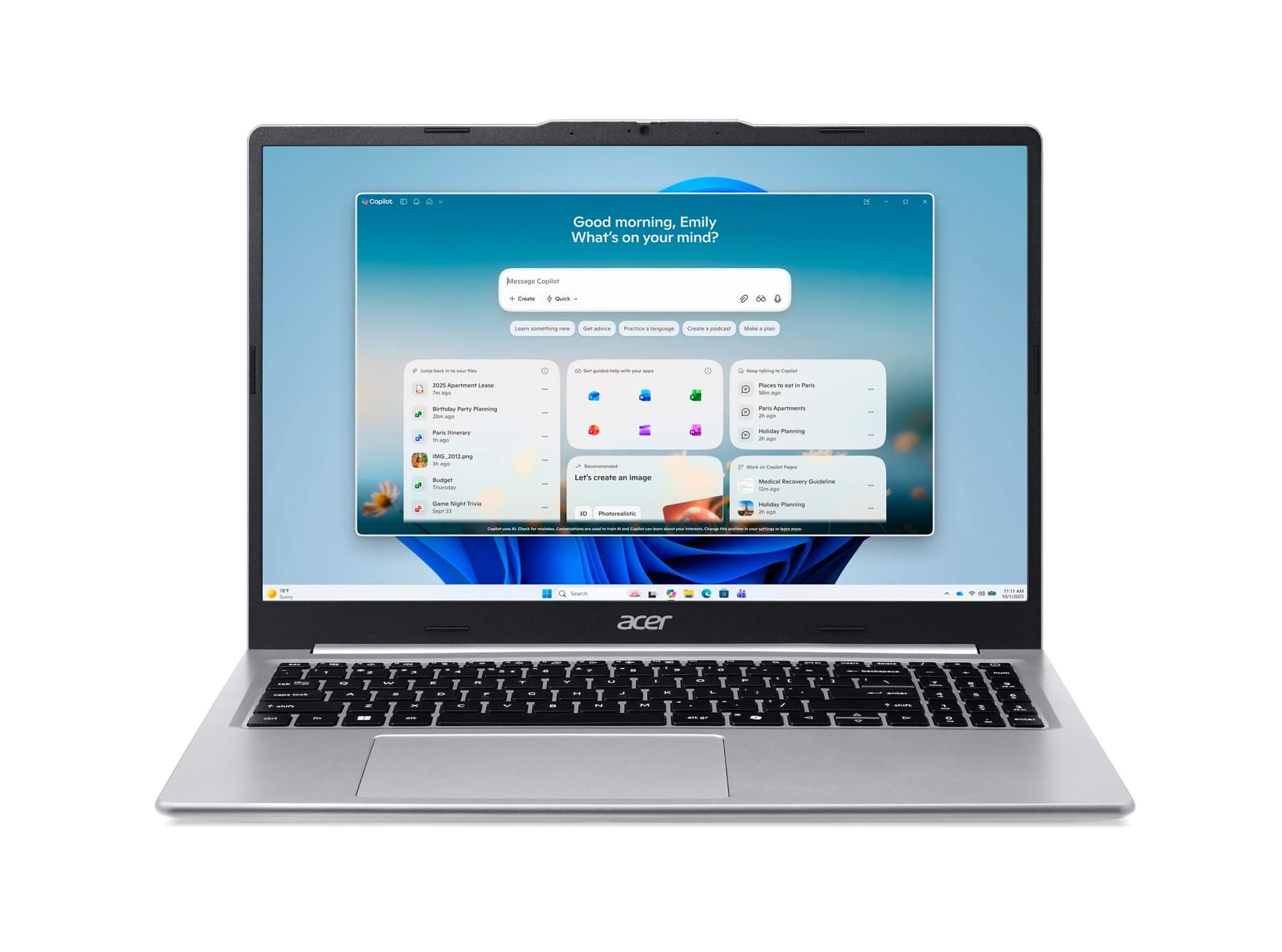 Portátil - Acer Aspire Lite 15 AL15-46P-R2LZ, 15.6" Full-HD, AMD Ryzen™ 3 5400U, 8GB RAM, 256 GB SSD, Radeon™ Onboard Graphics, Sin SO, cargador - imagen 2