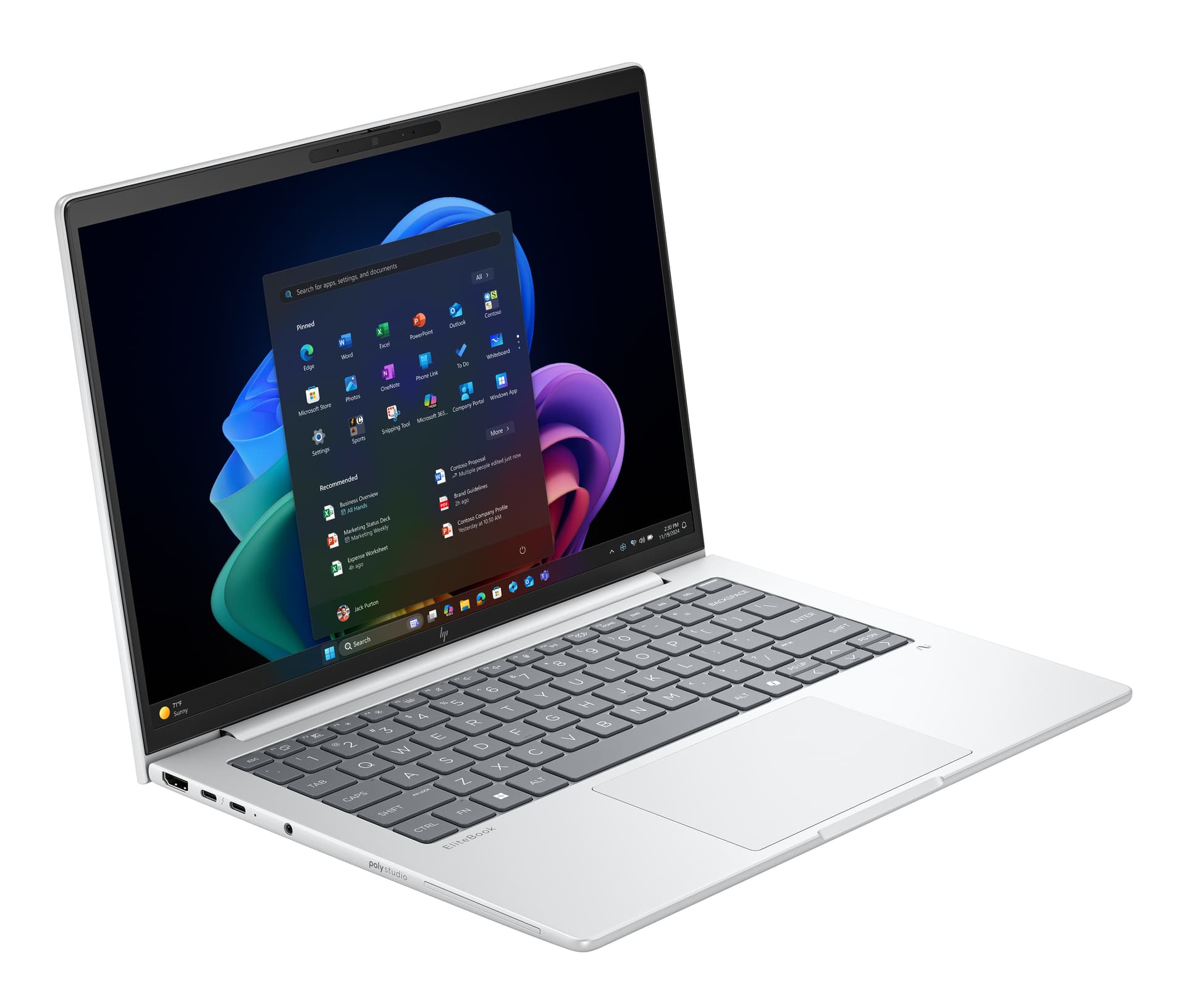 Portátil Profesional HP EliteBook 8 G1i 14" con IA - imagen 3