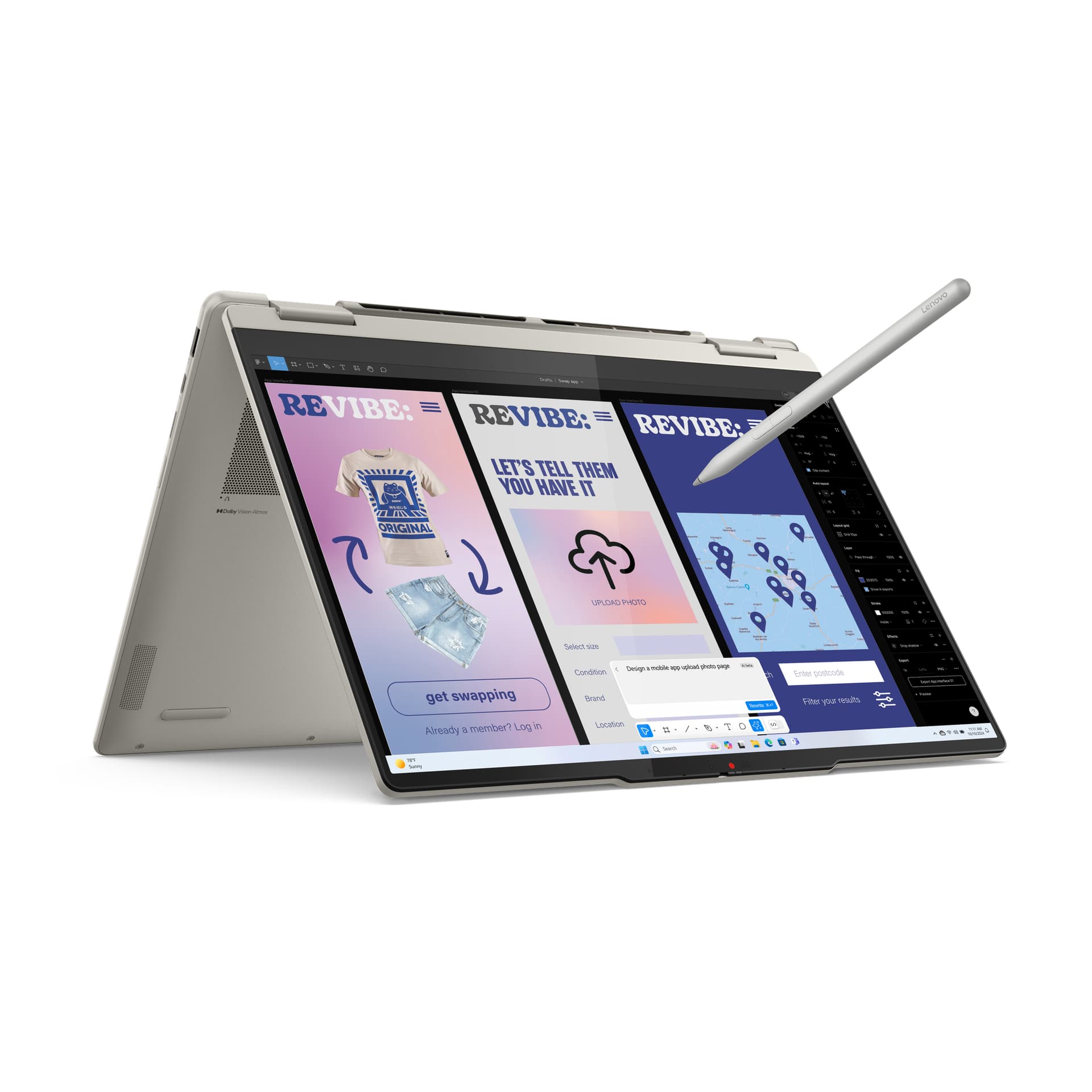 LENOVO - Convertible 2 en 1 Lenovo Yoga 7 14ILL10, Copilot+ PC, Intel Core Ultra 7-258V, 32GB, 1TB SSD, 14' OLED, W11. - imagen 13