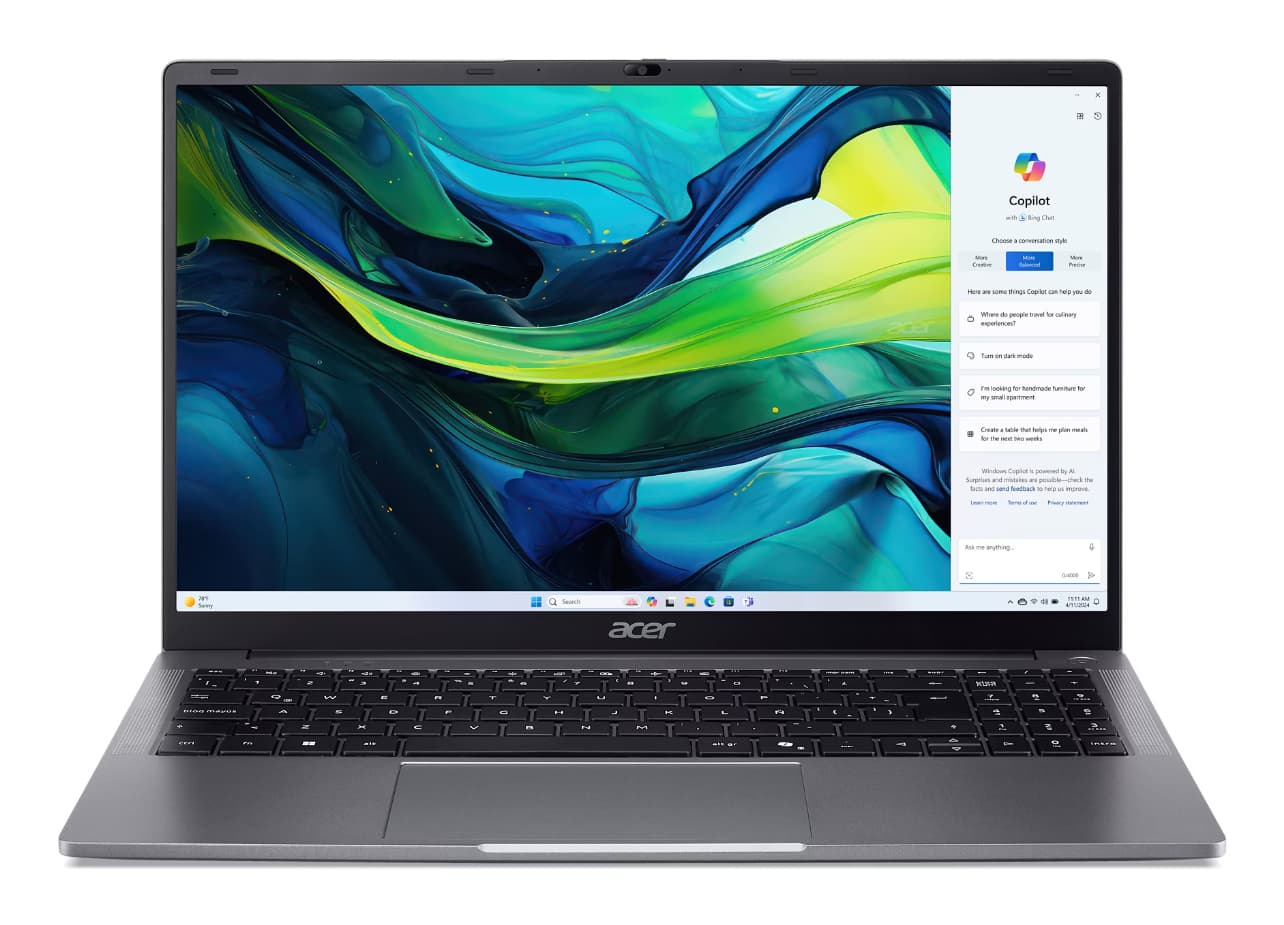 Portátil - Acer Aspire Lite 15 AL15-32P-C997, 15.6" Full-HD, Intel® Celeron® N4500, 8GB RAM, 128GB SSD, UHD Graphics, Windows 11 Home Modo S - imagen 2