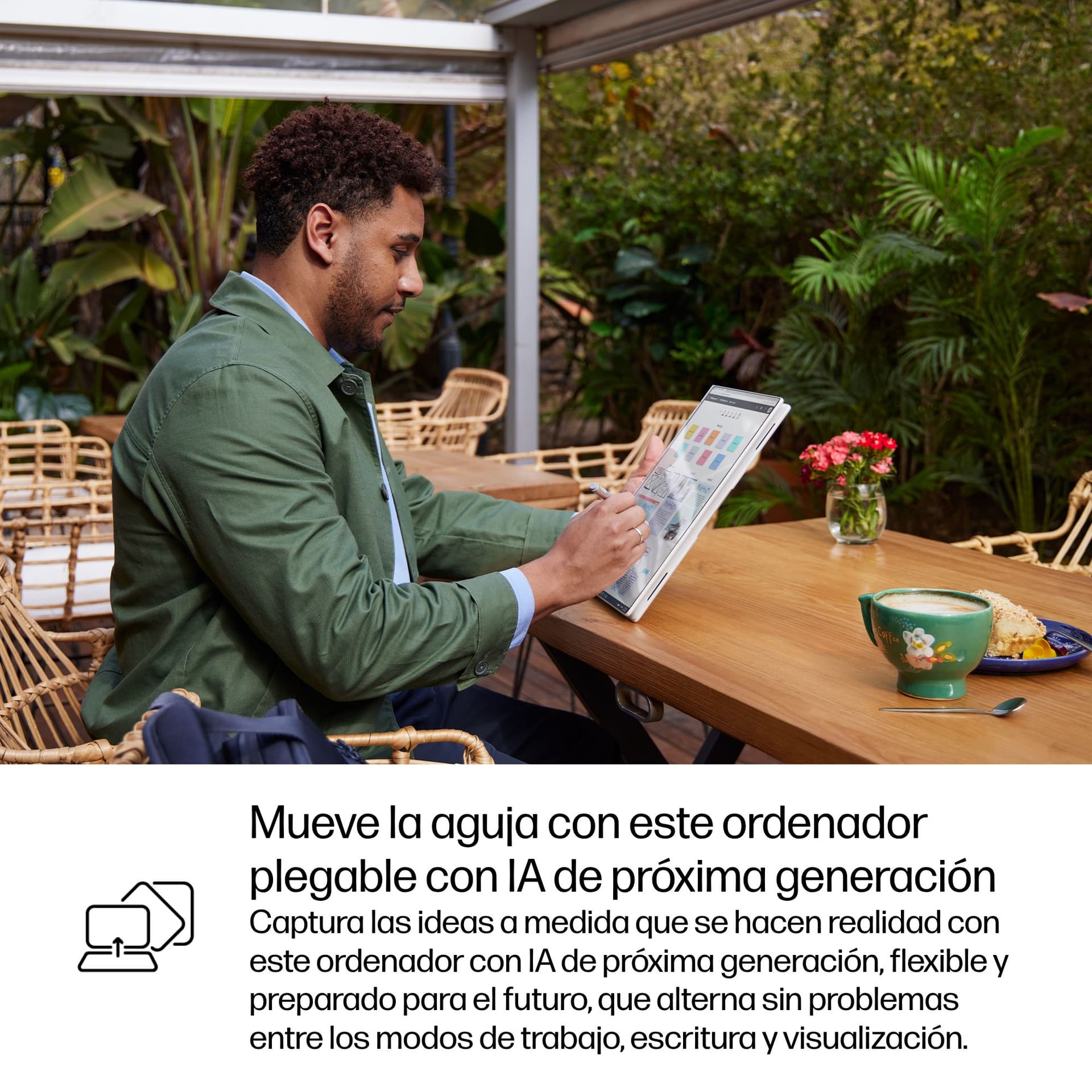 Convertible 2 en 1 - HP EliteBook X Flip G1 Profesional Copilot+ PC, 14" WUXGA, Intel® Core™ Ultra 5 226V 40 TOPS, 16GB RAM, 512GB SSD, Windows 11 Pro - imagen 15