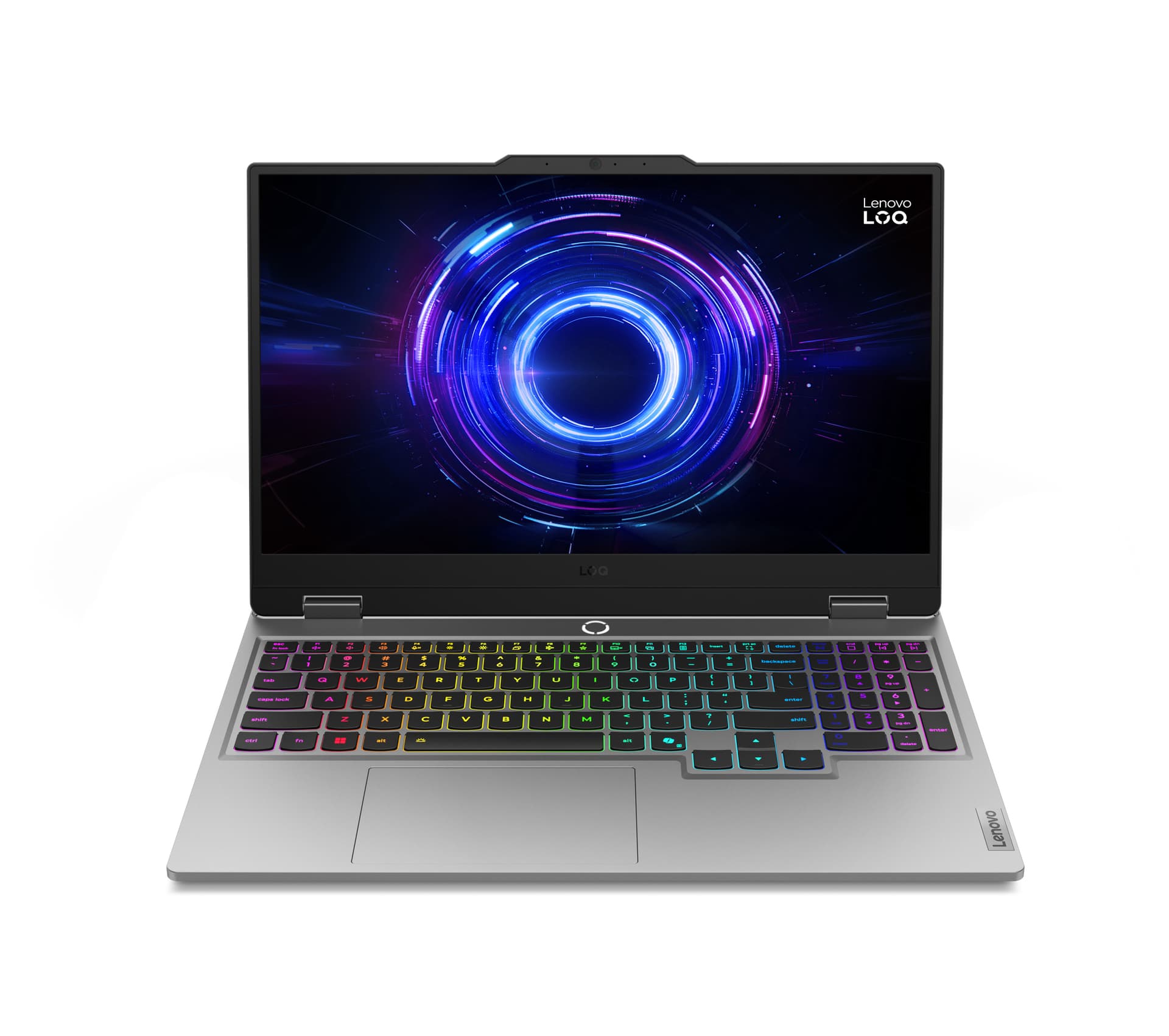 Portátil gaming - Lenovo LOQ 15IRX10, 15.6" Full-HD, Intel® Core™ i7-13650HX, 32GB RAM, 1TB SSD, GeForce RTX™ 5060, Sin sistema operativo, Gris - imagen 2