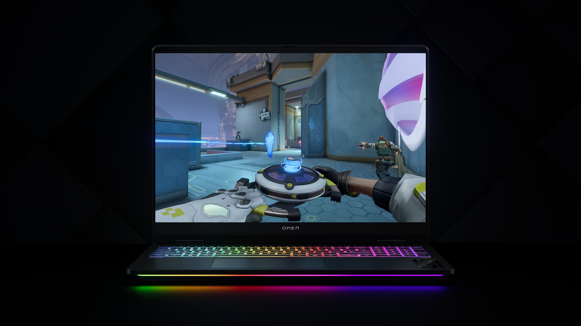 HP - Portátil Gaming OMEN MAX 16-ak0002ns, Copilot+PC, Ryzen AI 9 HX 375, 32GB, 1TB SSD, Nvidia GeForce RTX 5080 16GB, 16", W11. - imagen 2