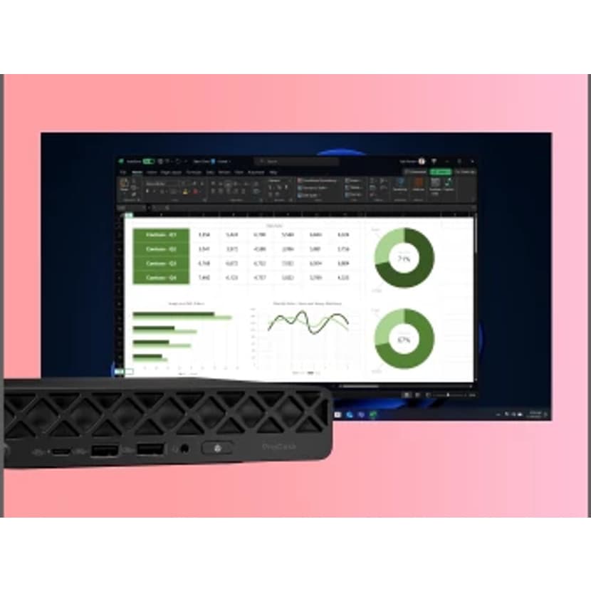 Mini PC - HP ProDesk 4 G1i Desktop AI Profesional, Intel® Core™ Ultra 7 265T, 16 GB RAM, 512 SSD, HD Graphics, Windows 11 Pro, Jack black - imagen 5