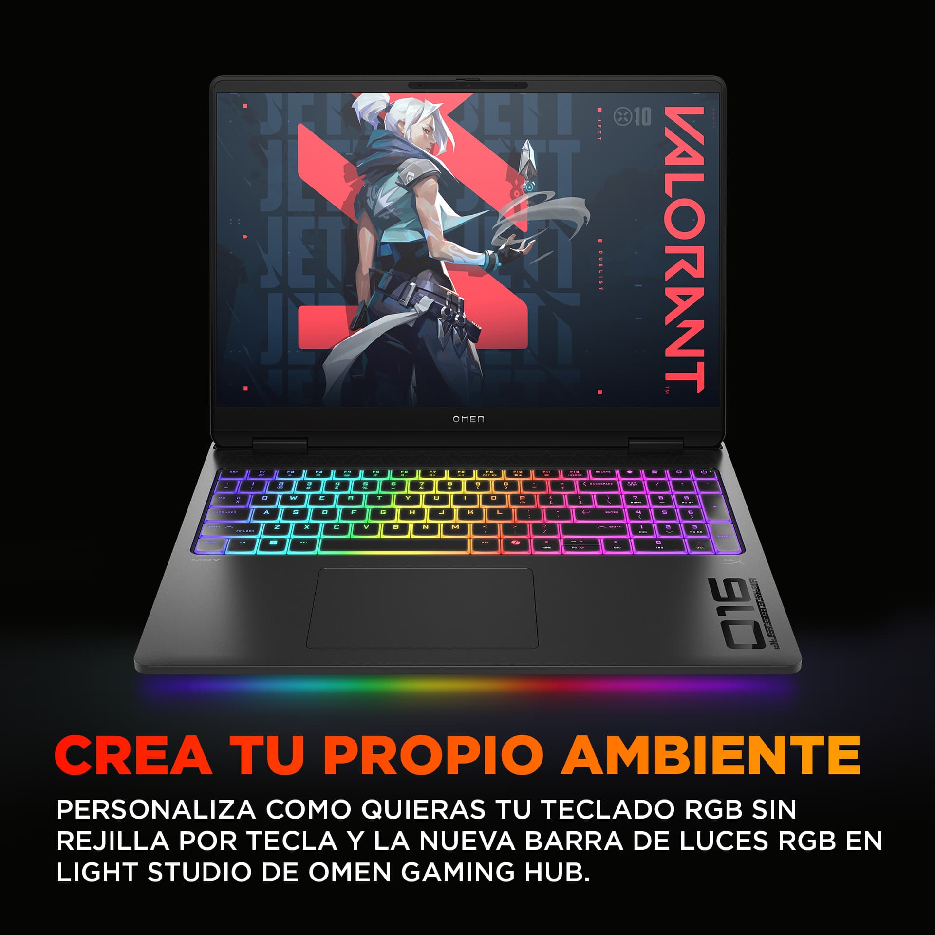 HP - Portátil Gaming OMEN MAX 16-ak0006ns, Copilot+PC, Ryzen AI 9-HX 375, 32GB, 1TB SSD, Nvidia GeForce RTX 5070Ti 12GB, 16', W11. - imagen 10
