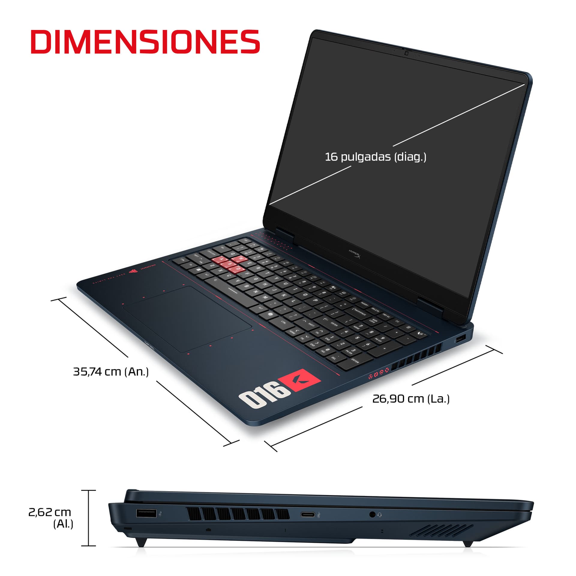 Portátil gaming HyperX OMEN 16-ap1601ns - imagen 7