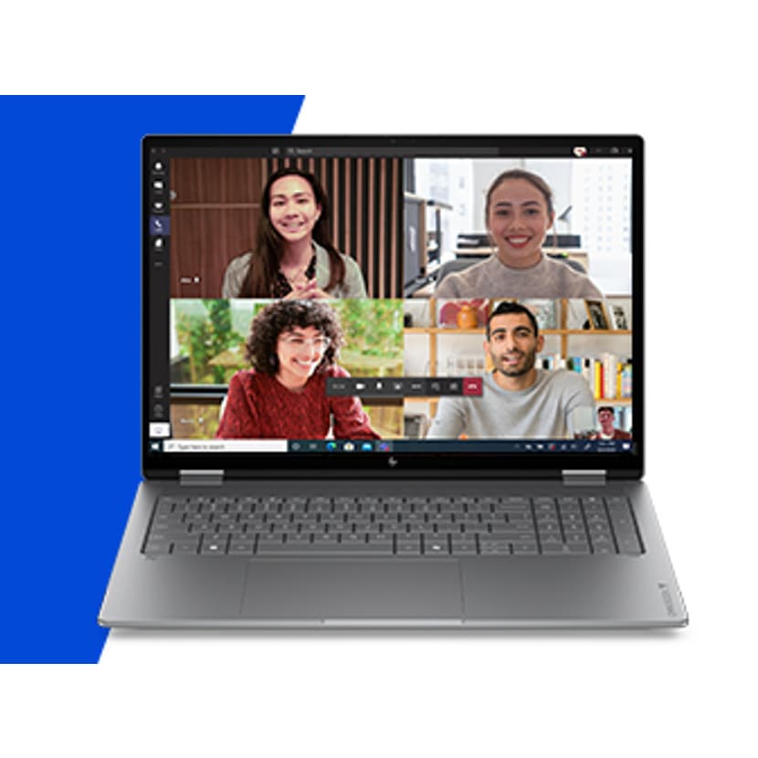 Convertible 2 en 1 - HP OmniBook X Flip 16-cc0000ns, Copilot+PC, 50 TOPS, AMD Ryzen™ AI 7 450, 32 GB RAM, 1TB SSD, Windows 11 Home, Meteor silver - imagen 19
