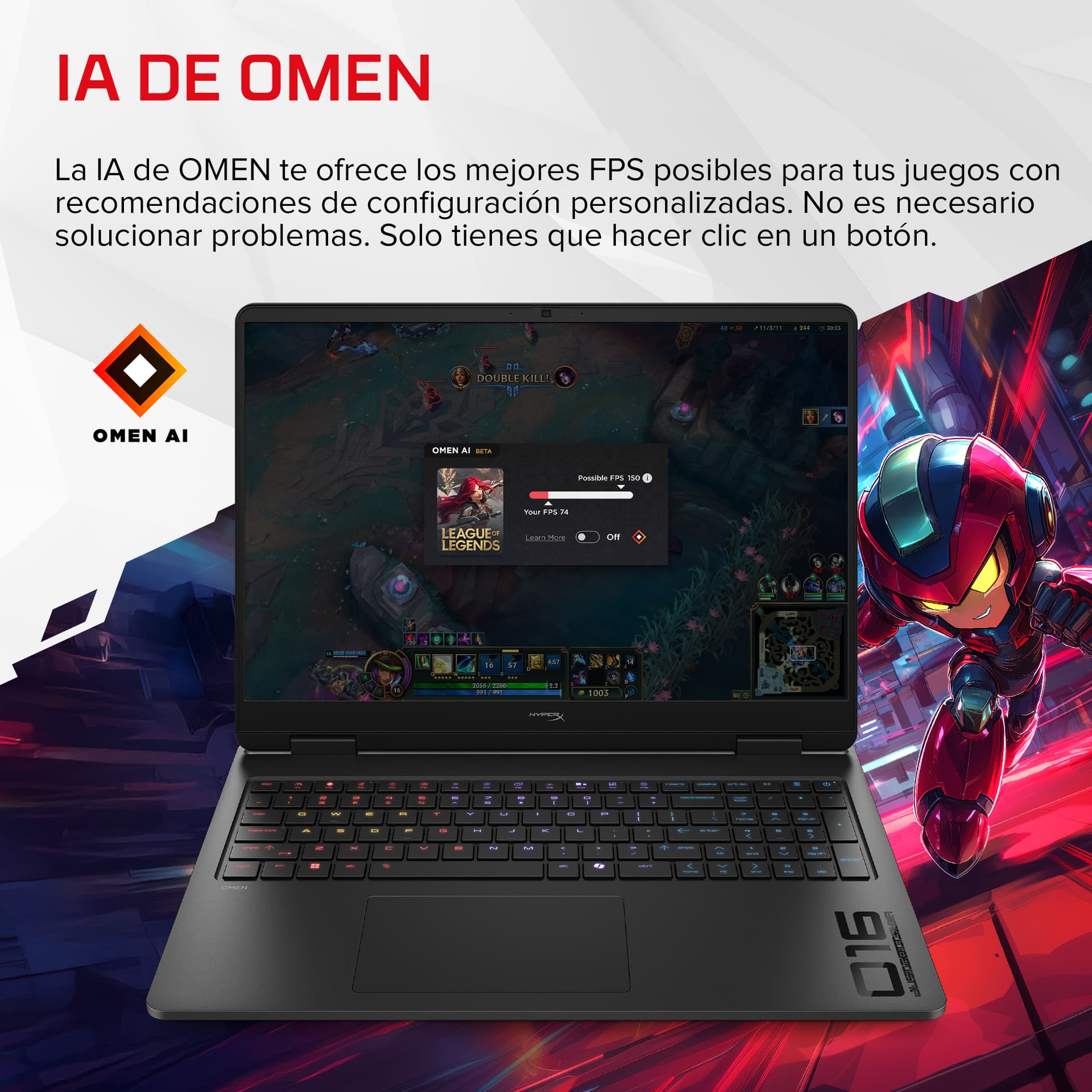 Portátil gaming HyperX OMEN 16-ap1010ns - imagen 14