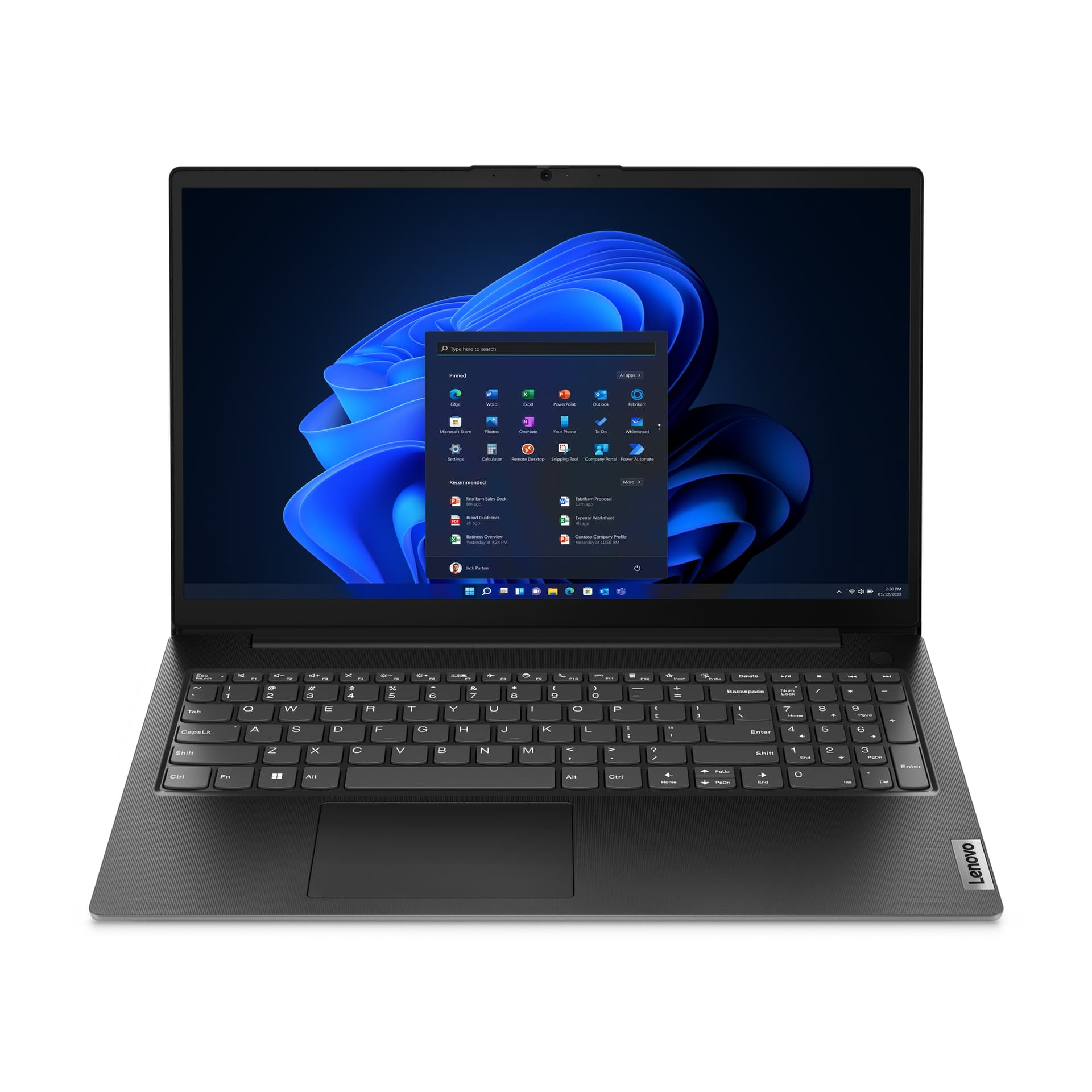 Portátil - Lenovo V15 G4 AMN Profesional, 15.6" Full-HD, AMD Ryzen™ 5 7520U, 16GB RAM, 512GB SSD, Radeon™ 610M, Windows 11 Pro, Negro - imagen 2
