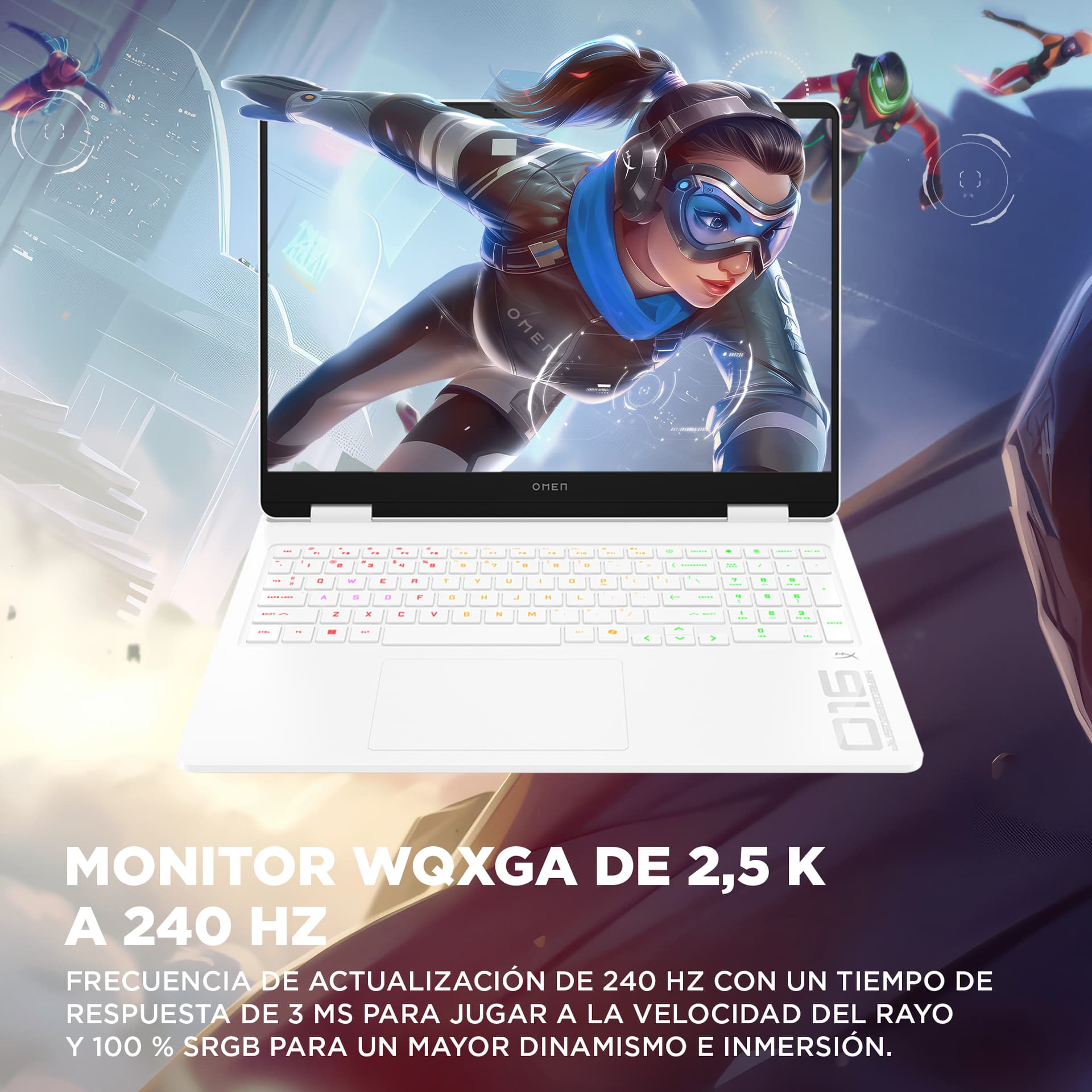 HP - Portátil Gaming HP OMEN 16-am0015ns, Intel Core Ultra 7-255H, 32GB, 1TB SSD, Nvidia GeForce RTX 5060 8GB, 16', Sin SO. - imagen 10